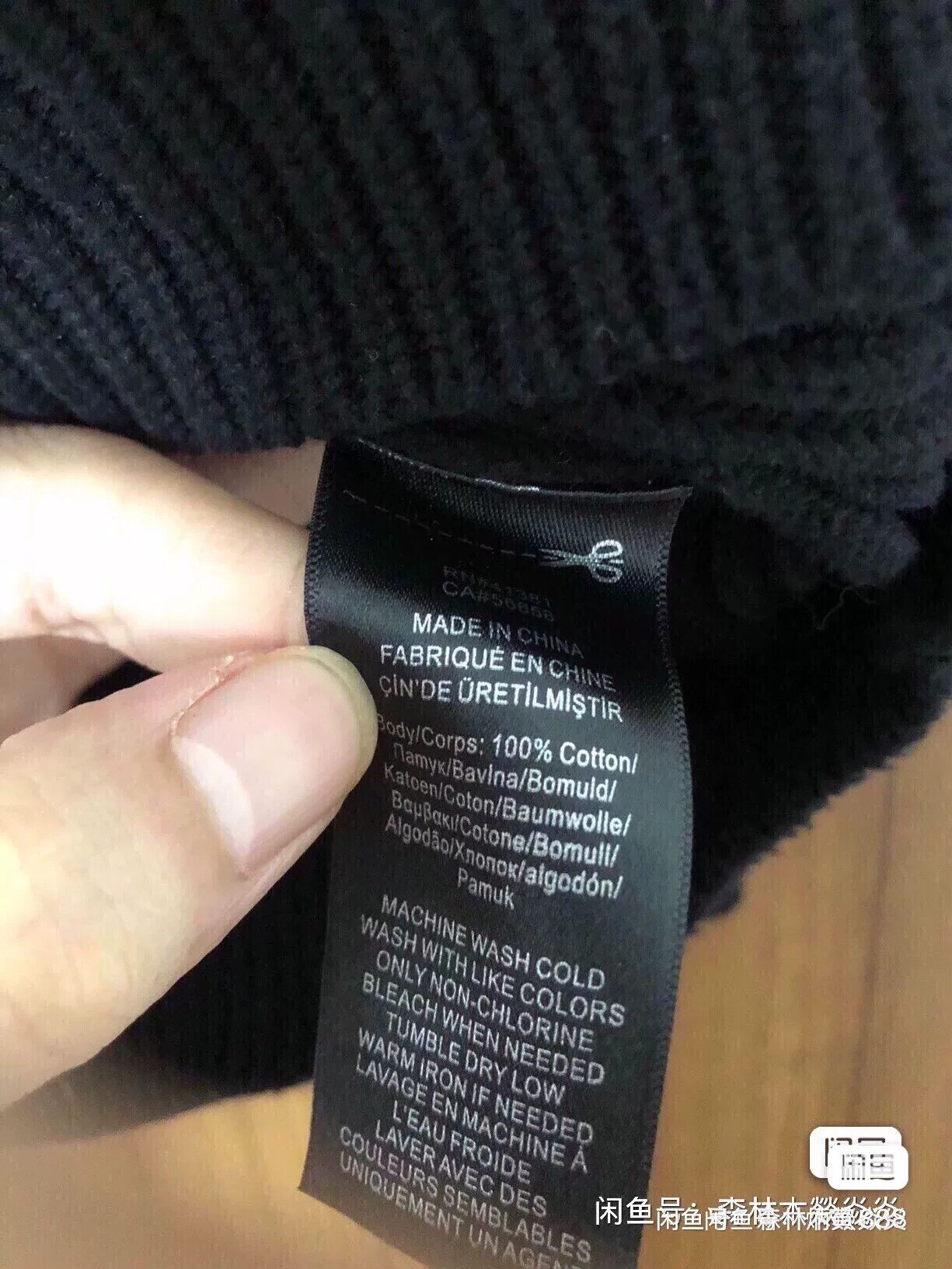 RRL Ralph Lauren RRL Shawl Collar Black Cotton Sweater Size US XL / EU 56 / 4 - 3 Thumbnail