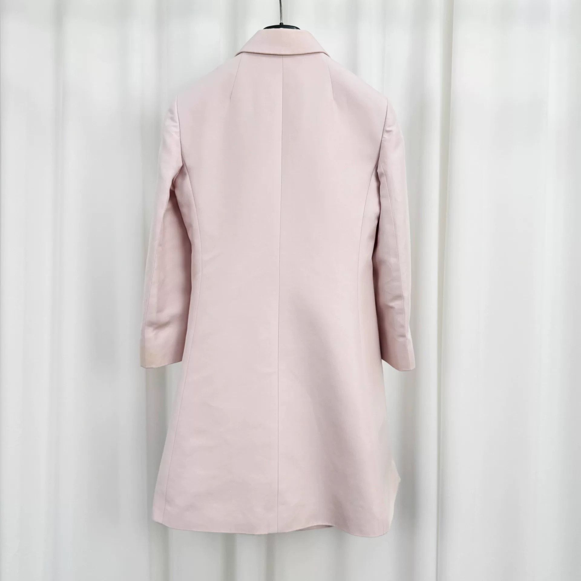 Dior pink double-breasted trench coat by Dior Size US S / EU 44-46 / 1 - 2 Thumbnail