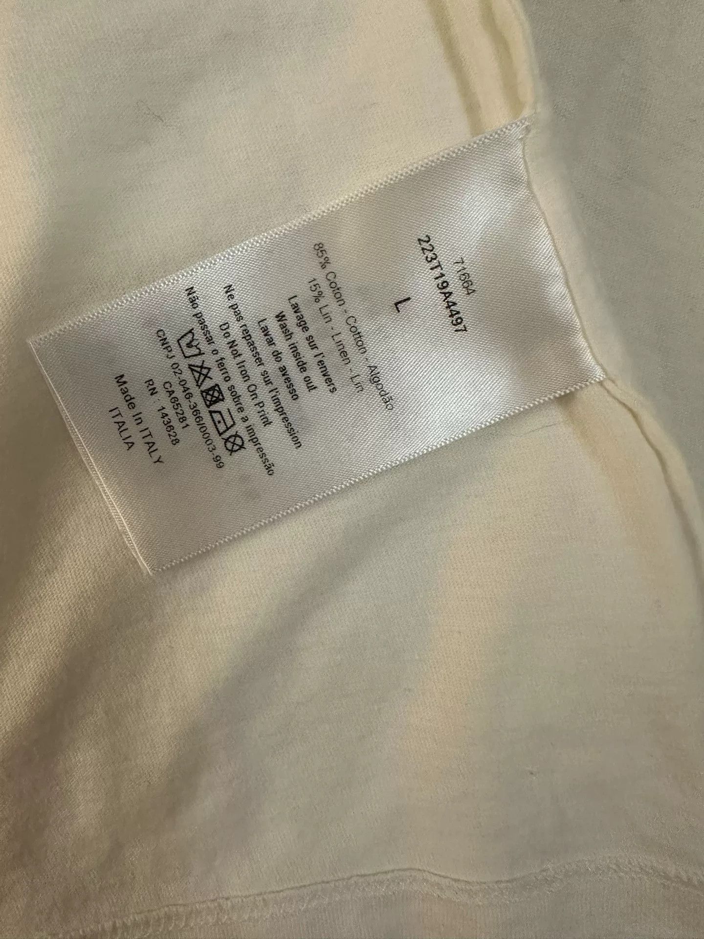 Dior dior vibe short sleeve t-shirt with star Size US L / EU 52-54 / 3 - 3 Thumbnail