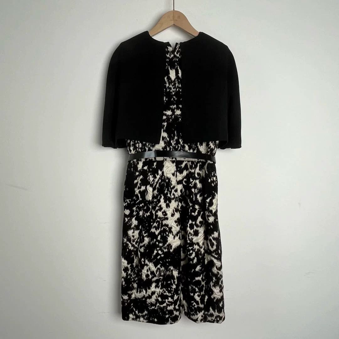 Dior dior black and white leopard print dress Size US XS / EU 42 / 0 - 2 Thumbnail