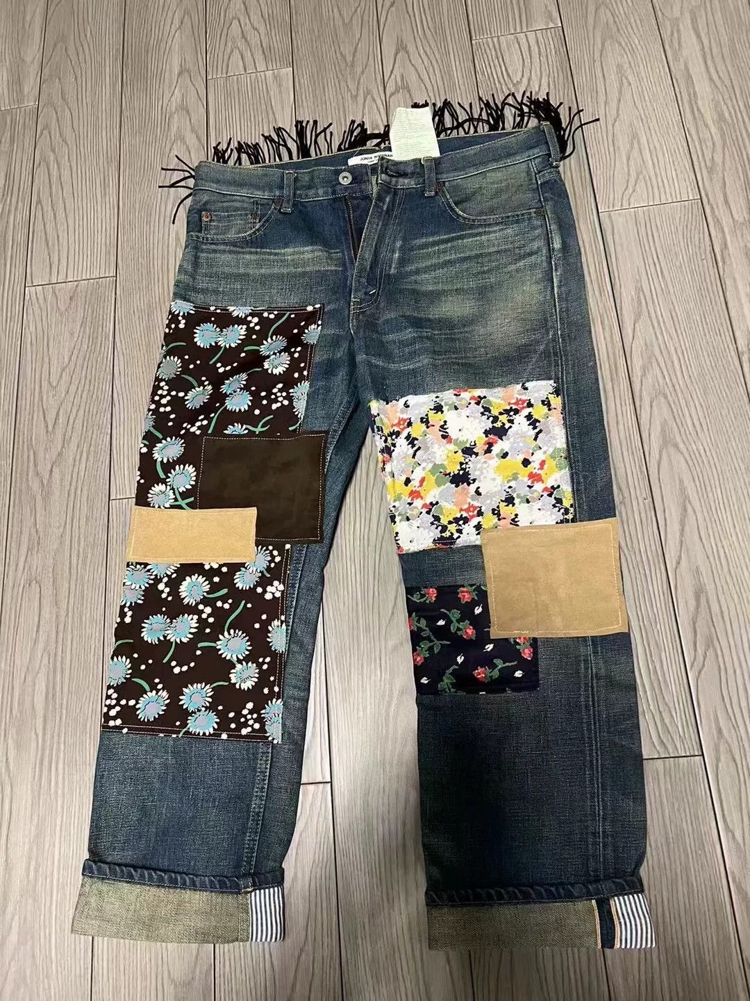 Junya Watanabe color block denim pants size M Size US 44 / EU 60 - 9 Thumbnail