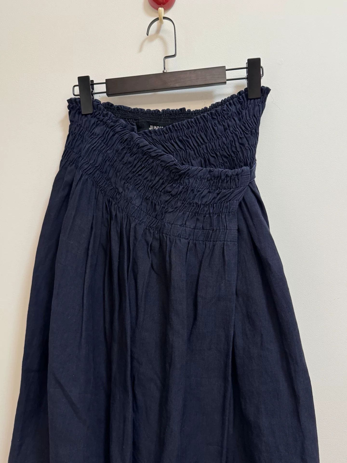 Junya Watanabe junya watanabe vintage cotton linen skirt Size US 29 - 7 Thumbnail