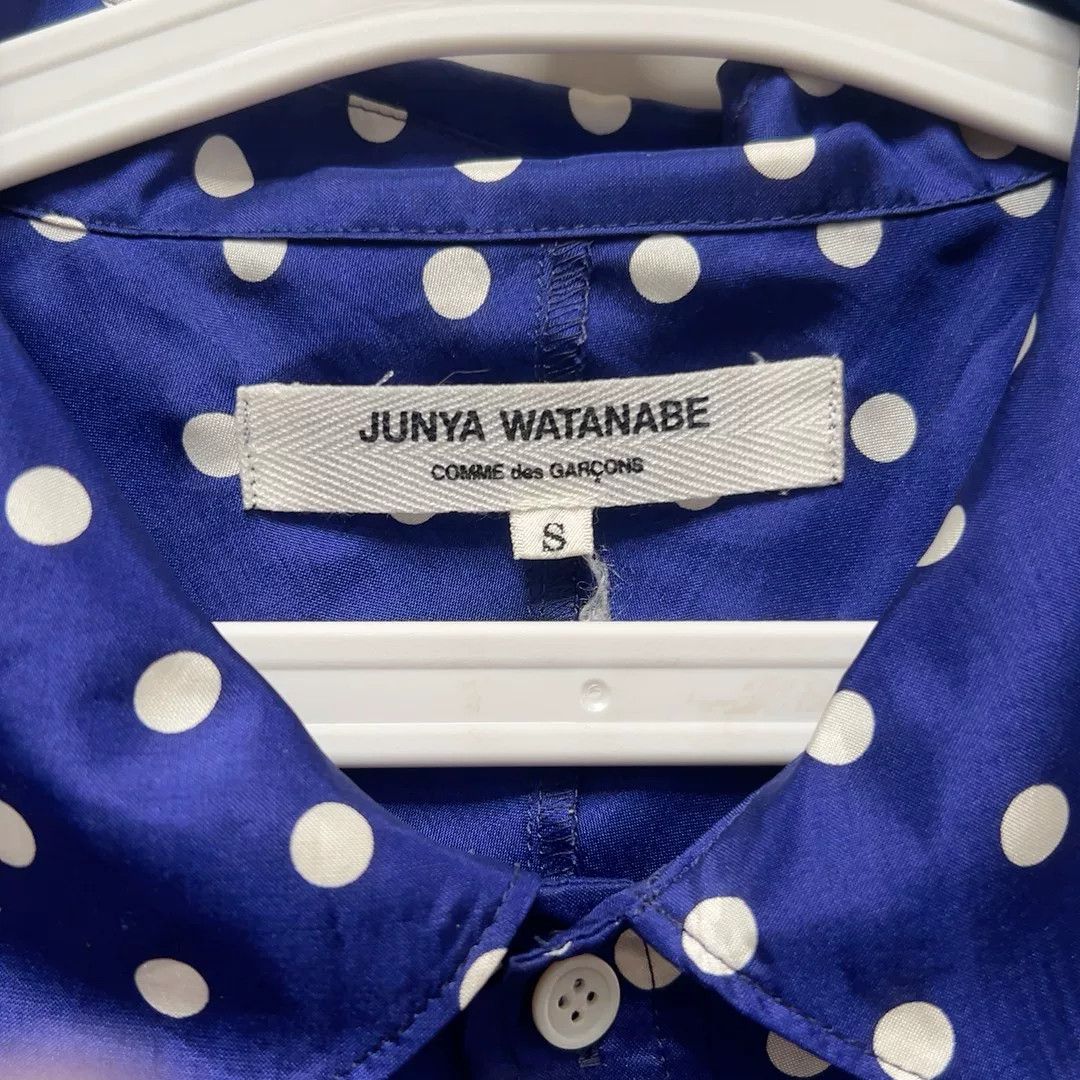 Junya Watanabe junya watanabe blue polka dot shirt Size US S / EU 44-46 / 1 - 3 Thumbnail
