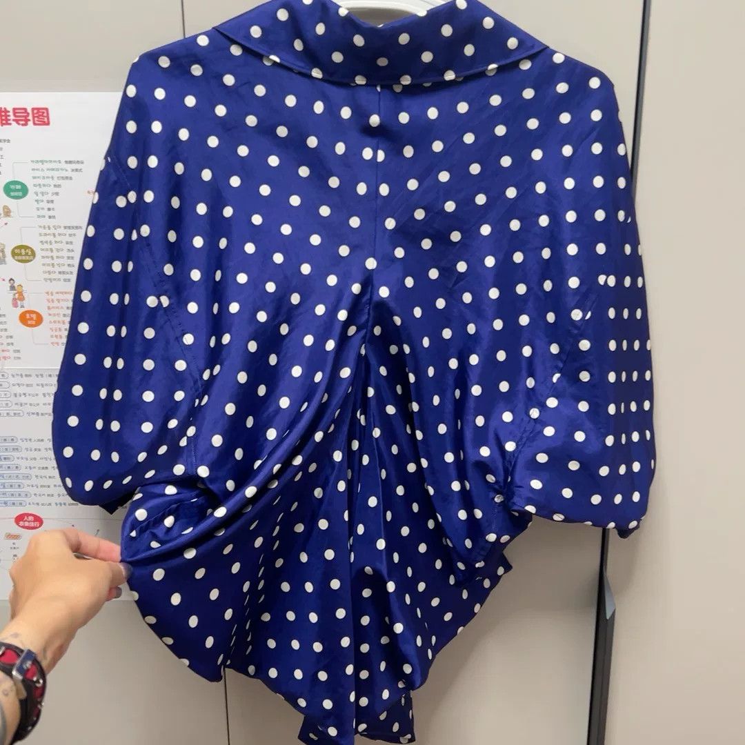 Junya Watanabe junya watanabe blue polka dot shirt Size US S / EU 44-46 / 1 - 4 Thumbnail