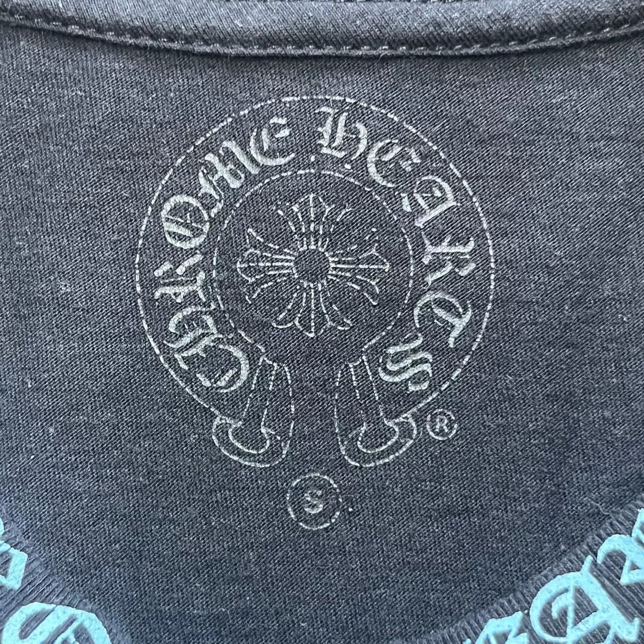 Chrome Hearts chrome hearts black blue graphic tee Size US S / EU 44-46 / 1 - 3 Thumbnail