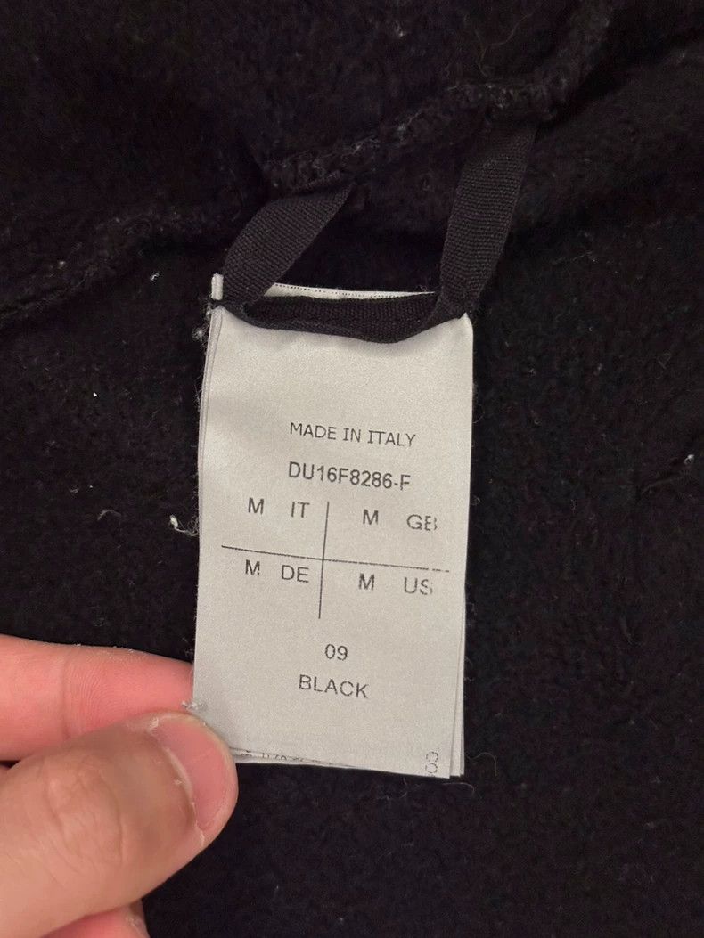Rick Owens Rick Owens Diagonal Zipper Fleece Lined Jacket Size M Size US M / EU 48-50 / 2 - 6 Thumbnail