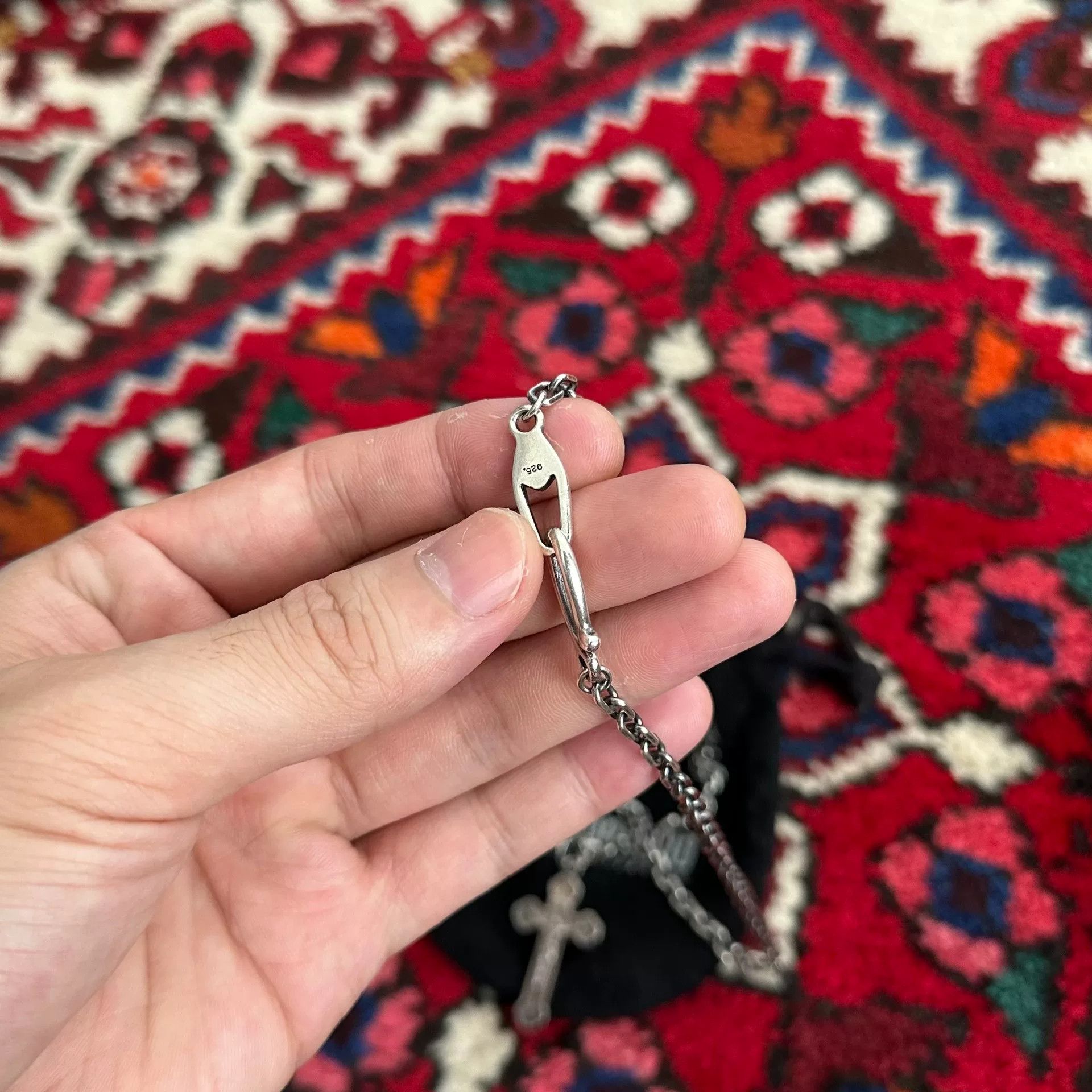 Neighborhood neighborhood silver cross necklace set Size ONE SIZE - 4 Thumbnail