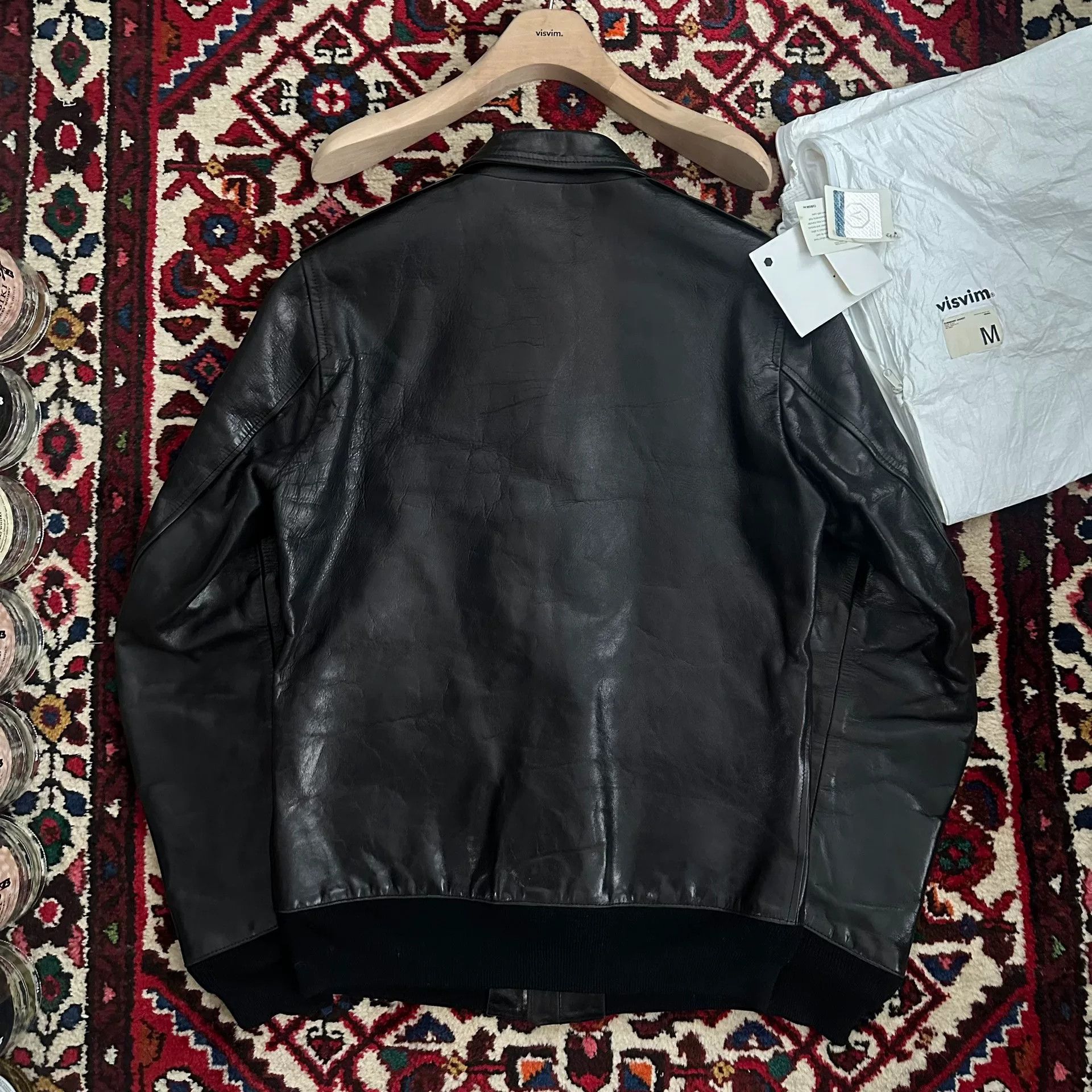 Visvim visvim elmendorf leather jacket size m Size US M / EU 48-50 / 2 - 2 Thumbnail