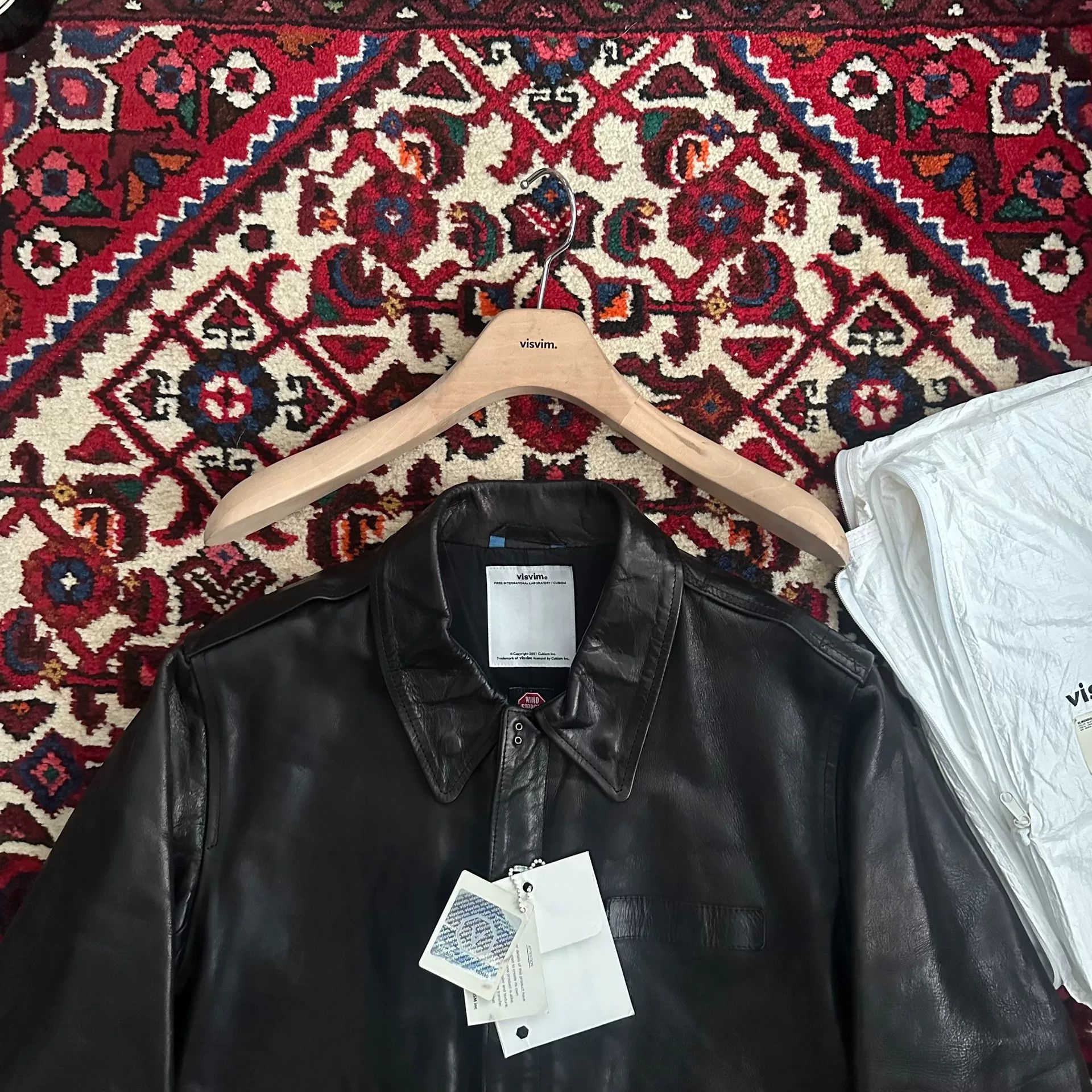 Visvim visvim elmendorf leather jacket size m Size US M / EU 48-50 / 2 - 4 Thumbnail