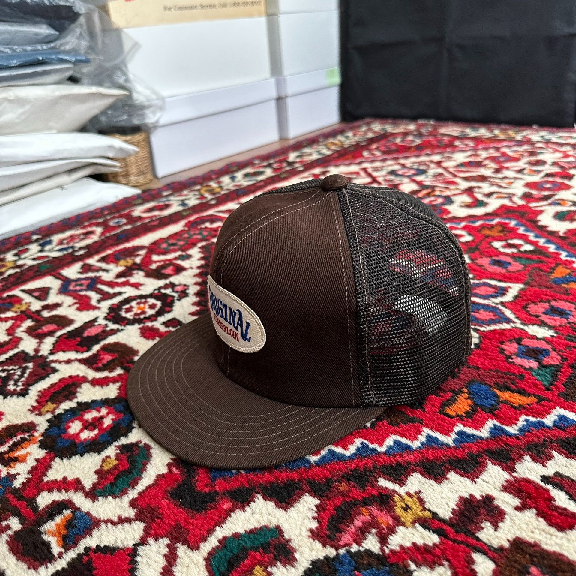 Carhartt tenderloin trucker cap with oval logo Size ONE SIZE - 3 Thumbnail
