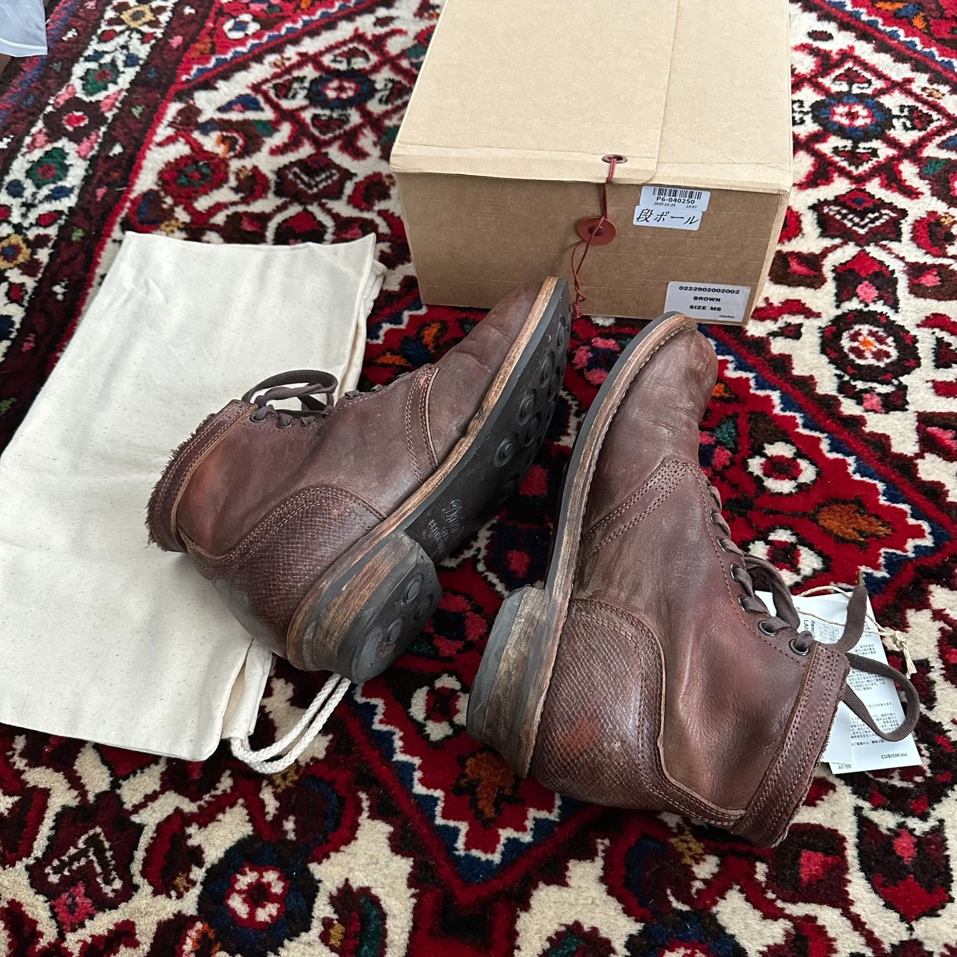 Visvim visvim ict lafayette mud-dyed boots Size US 8 / EU 41 - 4 Thumbnail