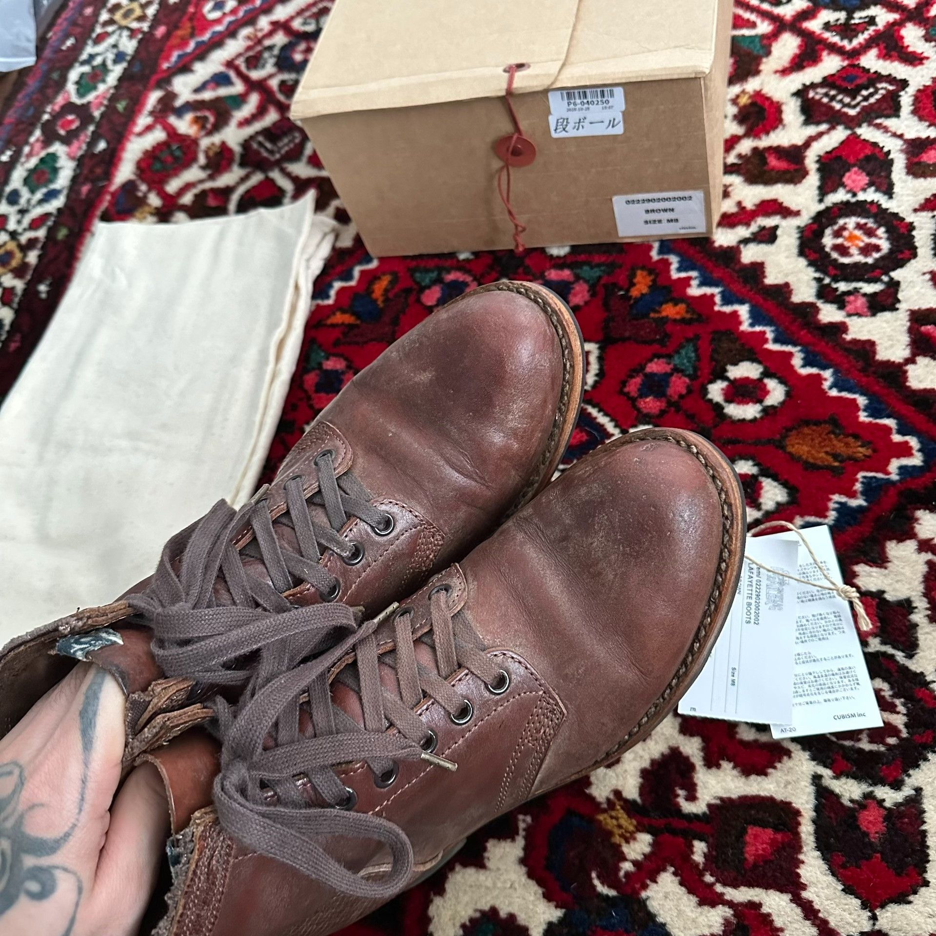 Visvim visvim ict lafayette mud-dyed boots Size US 8 / EU 41 - 6 Thumbnail
