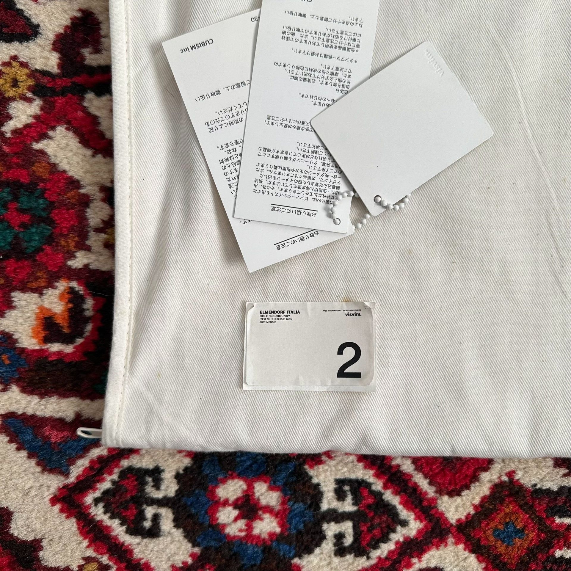 Visvim visvim elmendorf leather jacket in burgundy Size US M / EU 48-50 / 2 - 8 Thumbnail