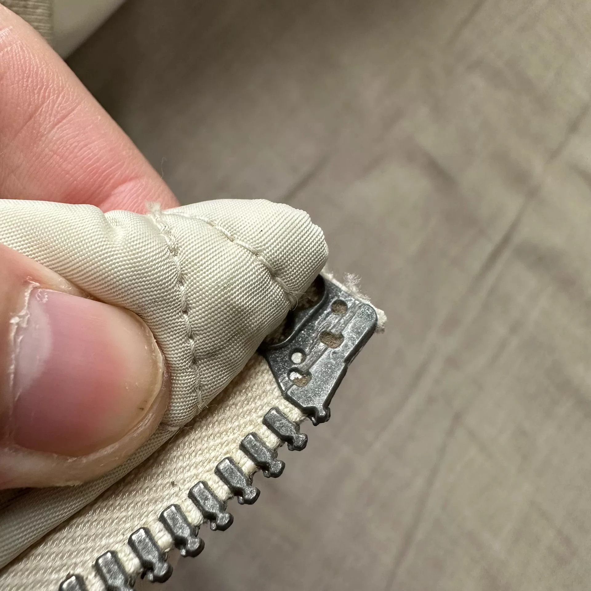 Visvim visvim thorson ma1 jacket in beige Size US S / EU 44-46 / 1 - 9 Thumbnail