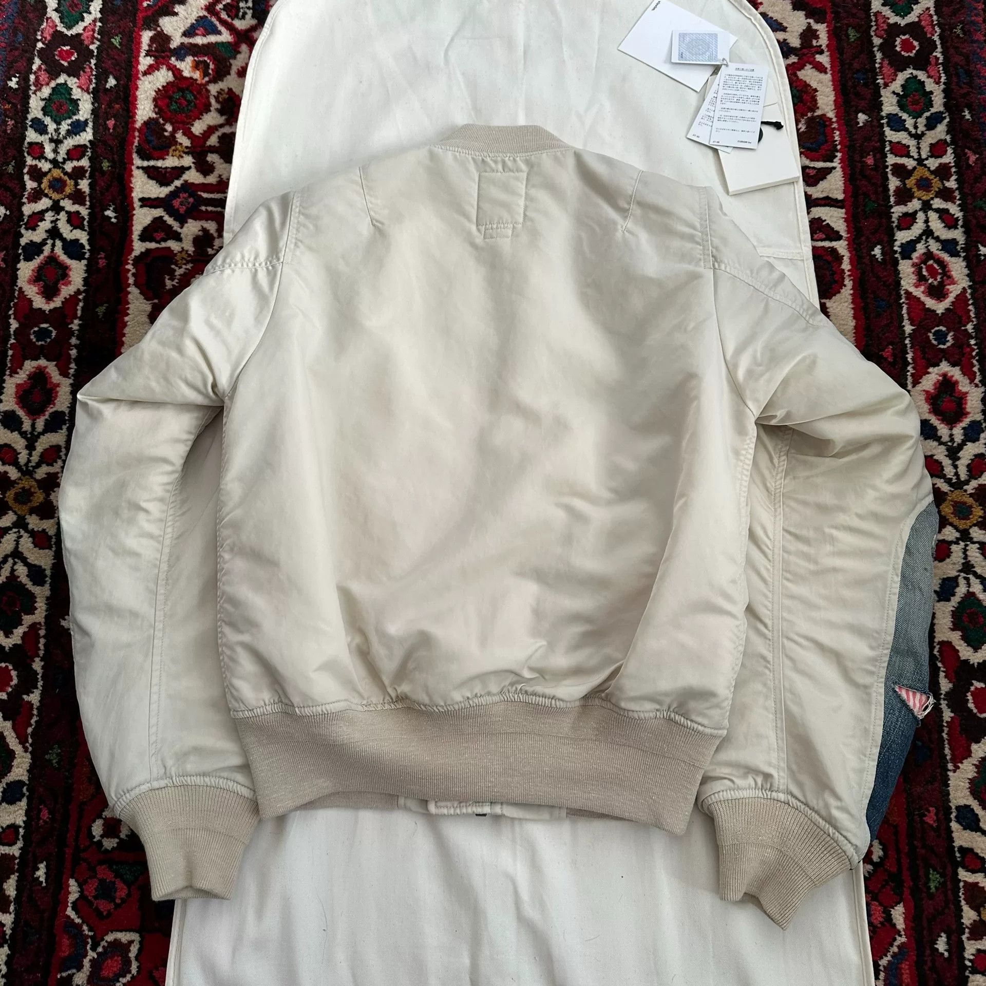 Visvim visvim thorson ma1 jacket in beige Size US S / EU 44-46 / 1 - 3 Thumbnail