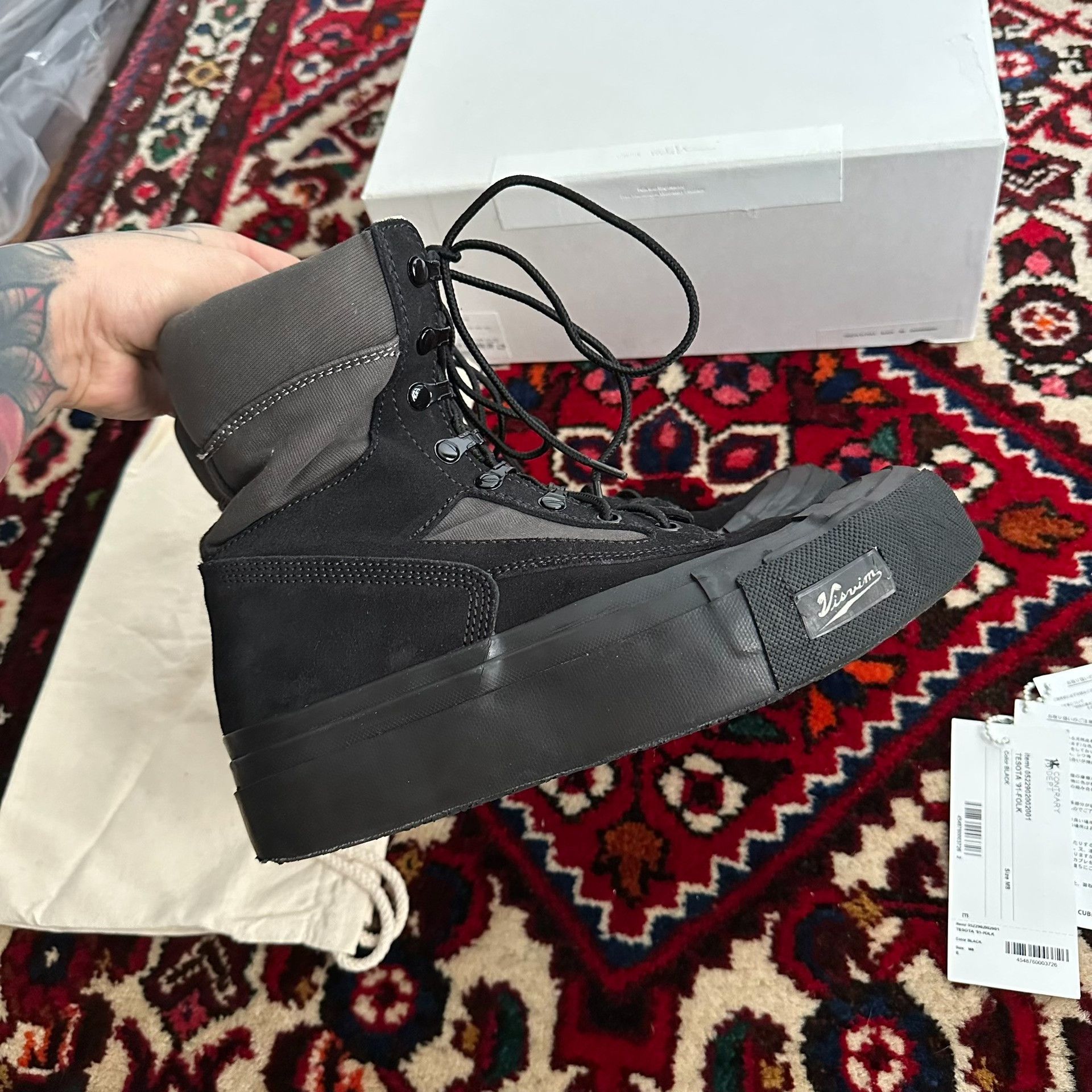 Visvim visvim 22aw tesota '91-folk shoes Size US 8 / EU 41 - 3 Thumbnail