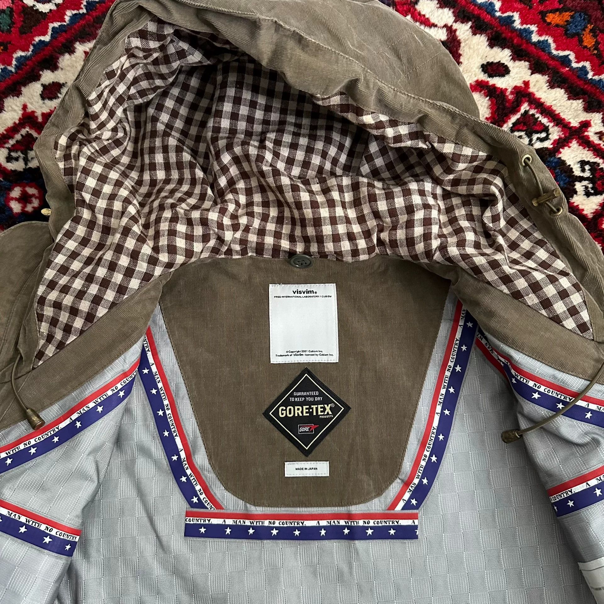 Visvim visvim gore-tex corduroy jacket size 1 Size US M / EU 48-50 / 2 - 5 Thumbnail
