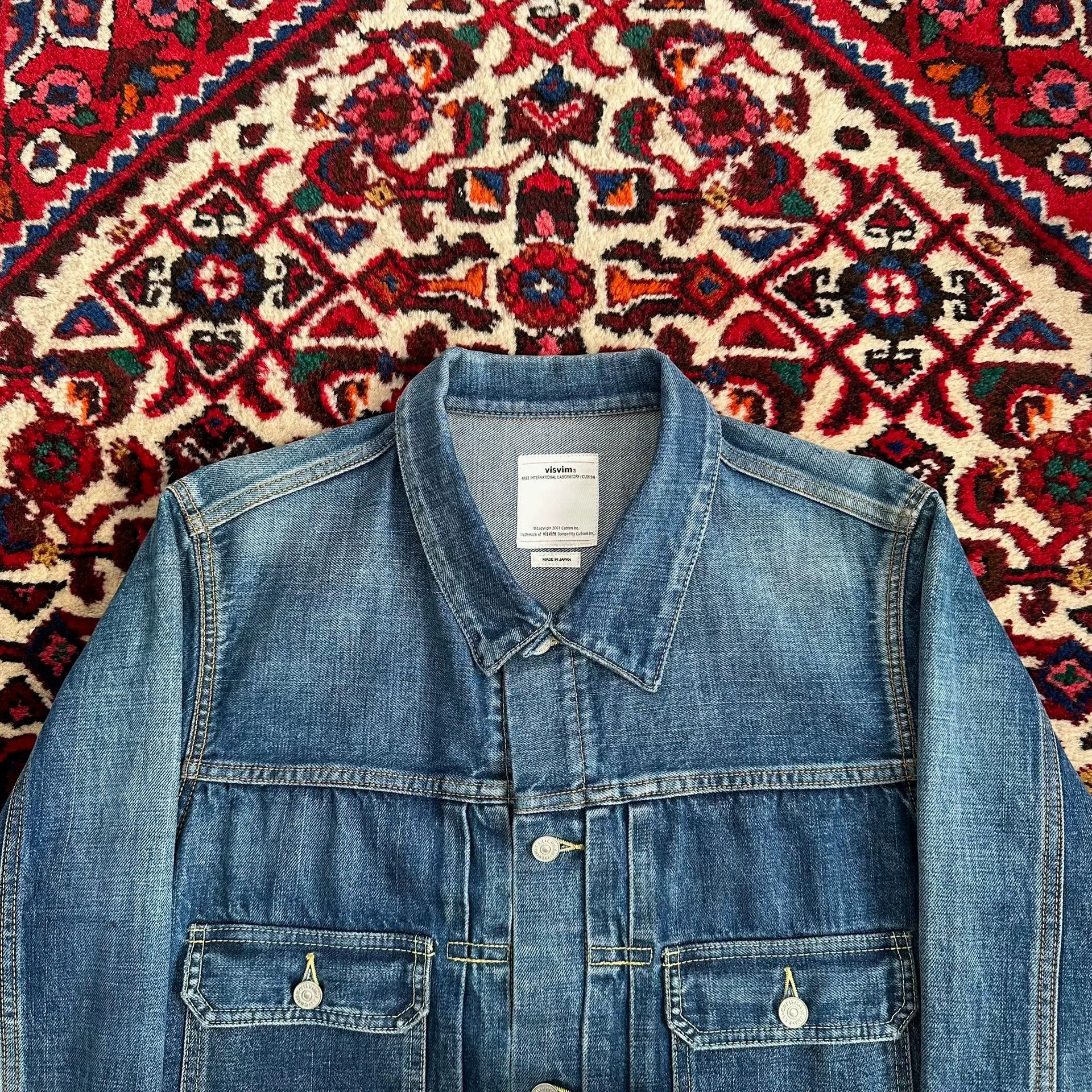Visvim visvim denim jacket in perfect condition Size US S / EU 44-46 / 1 - 4 Thumbnail