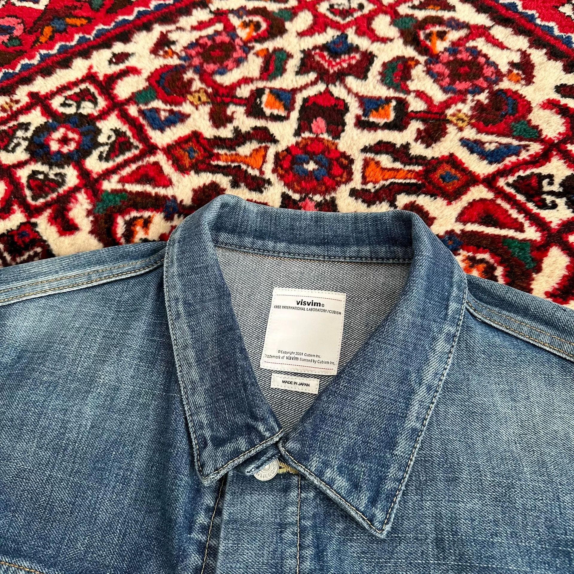 Visvim visvim denim jacket in perfect condition Size US S / EU 44-46 / 1 - 6 Thumbnail