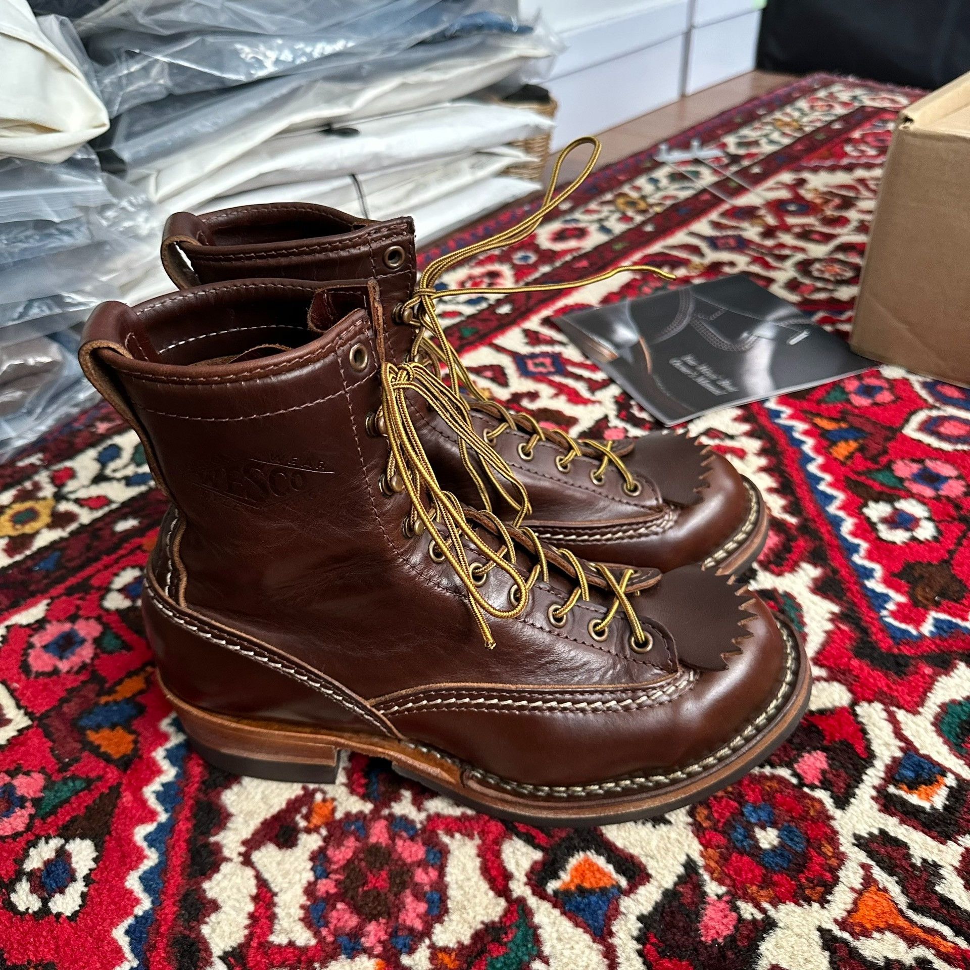 WESCO wesco jobmaster boots size 7.5E Size US 7.5 / EU 40-41 - 7 Thumbnail