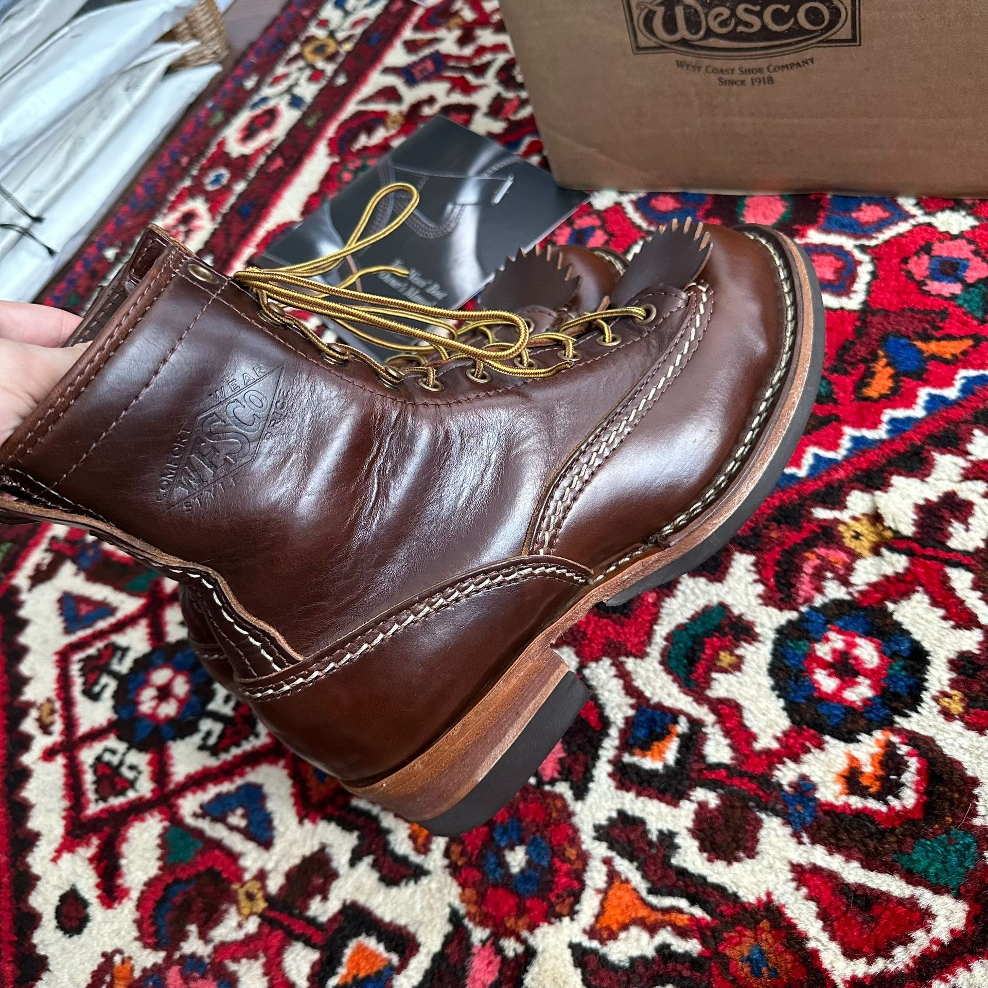 WESCO wesco jobmaster boots size 7.5E Size US 7.5 / EU 40-41 - 3 Thumbnail