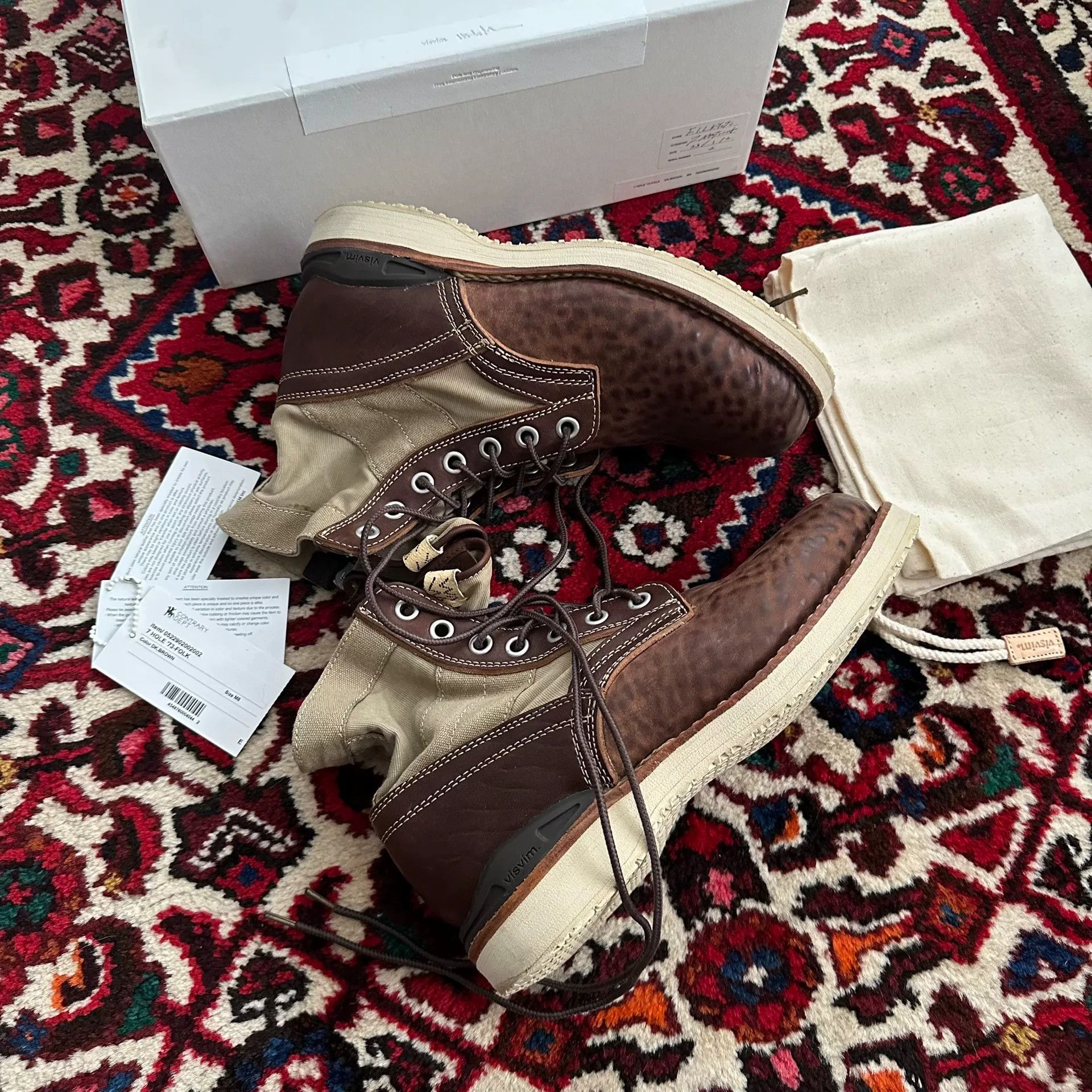 Visvim visvim 22aw unique leather boots size 8 Size US 8 / EU 41 - 6 Thumbnail