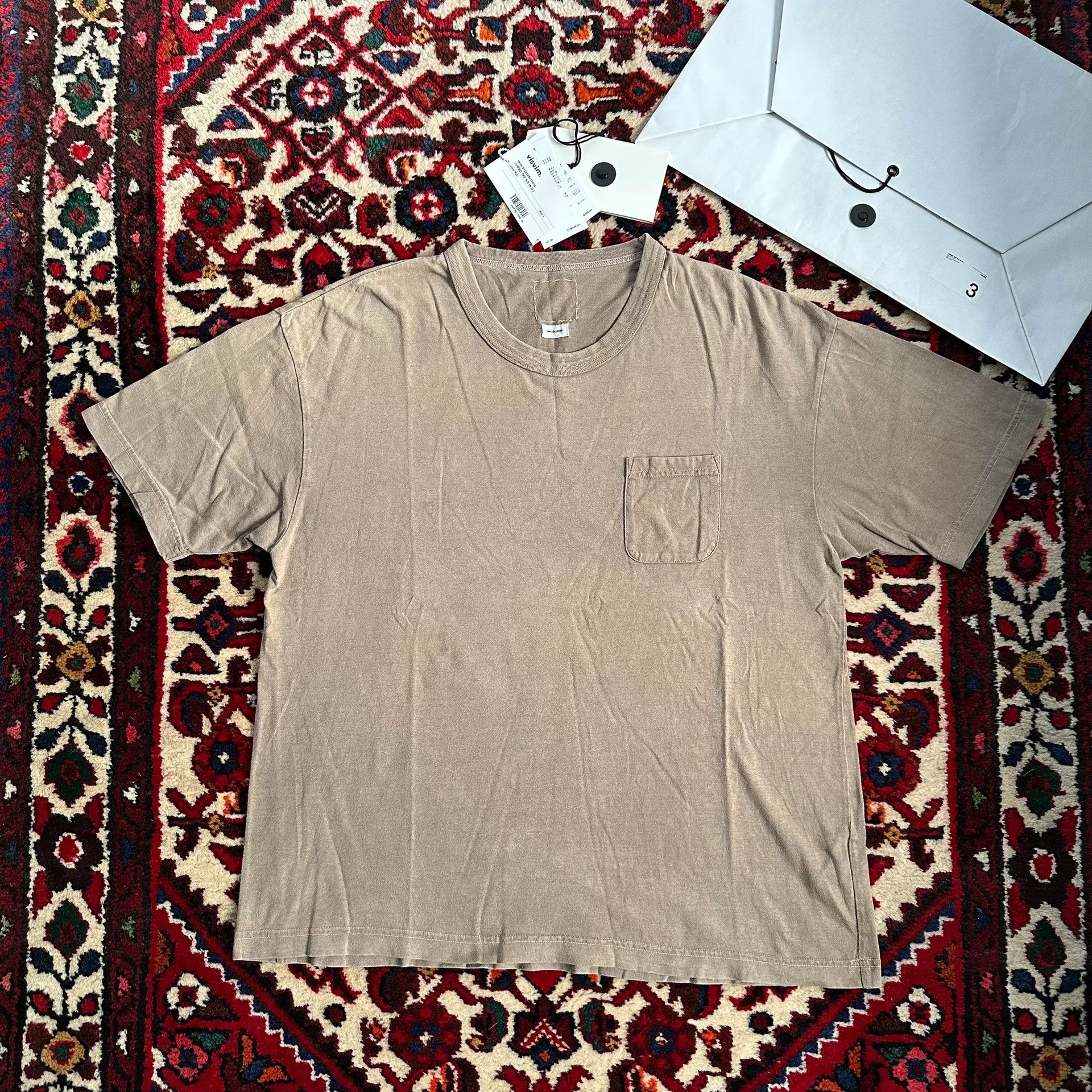 Visvim visvim jumbo dyed t-shirt short sleeve Size US L / EU 52-54 / 3 - 2 Thumbnail