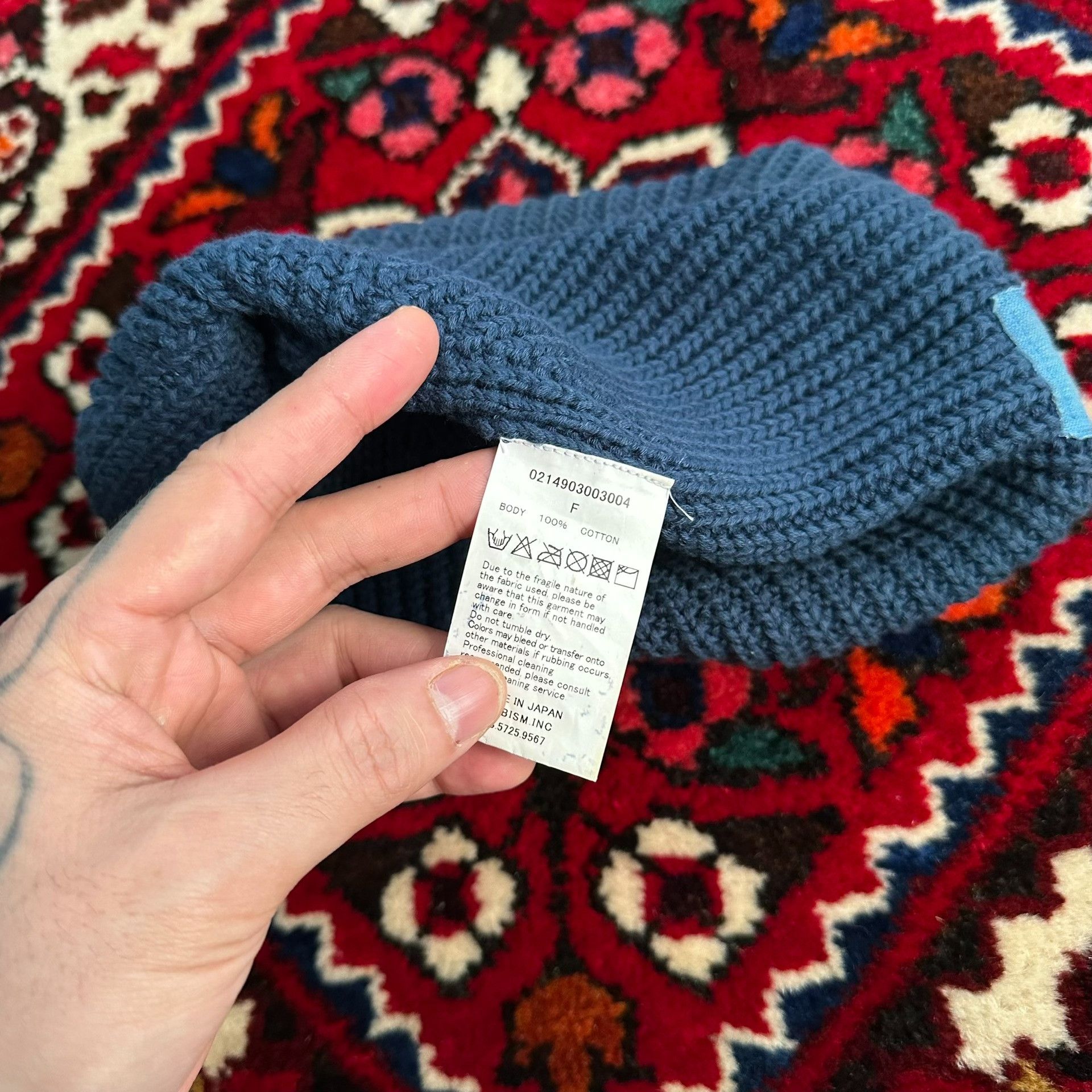 Visvim visvim knit beanie for cold weather Size ONE SIZE - 5 Thumbnail