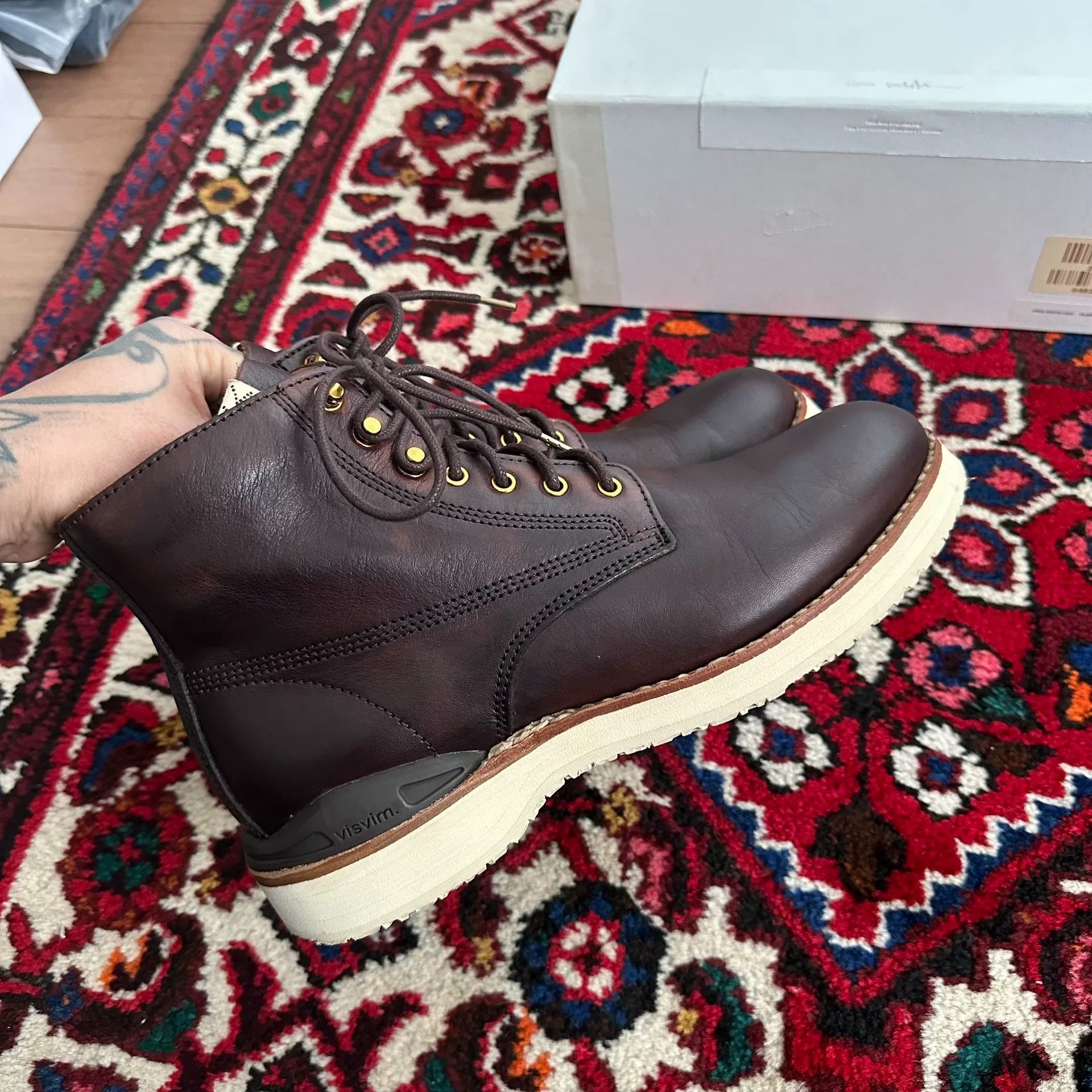Visvim visvim virgil boots in dark brown Size US 9 / EU 42 - 3 Thumbnail