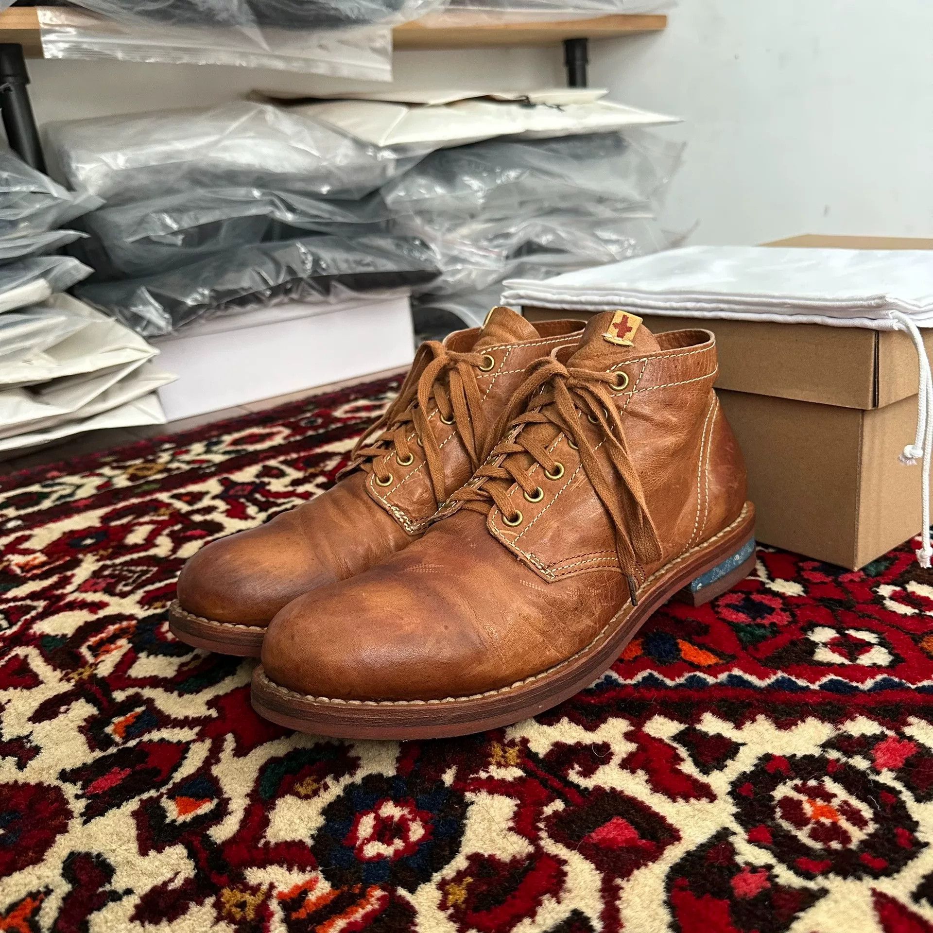Visvim visvim brigadier boots in mid brown Size US 10 / EU 43 - 2 Thumbnail