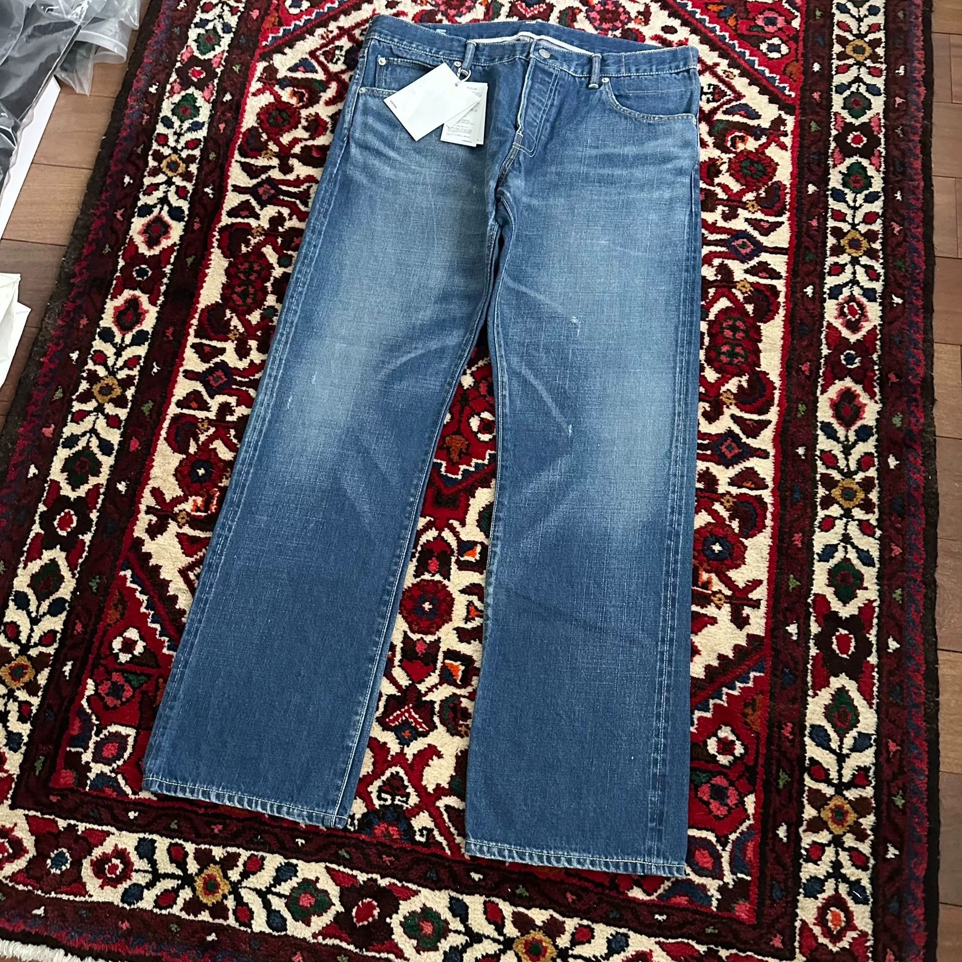 Visvim visvim wide wash denim pants w36l30 Size US 36 / EU 52 - 5 Thumbnail
