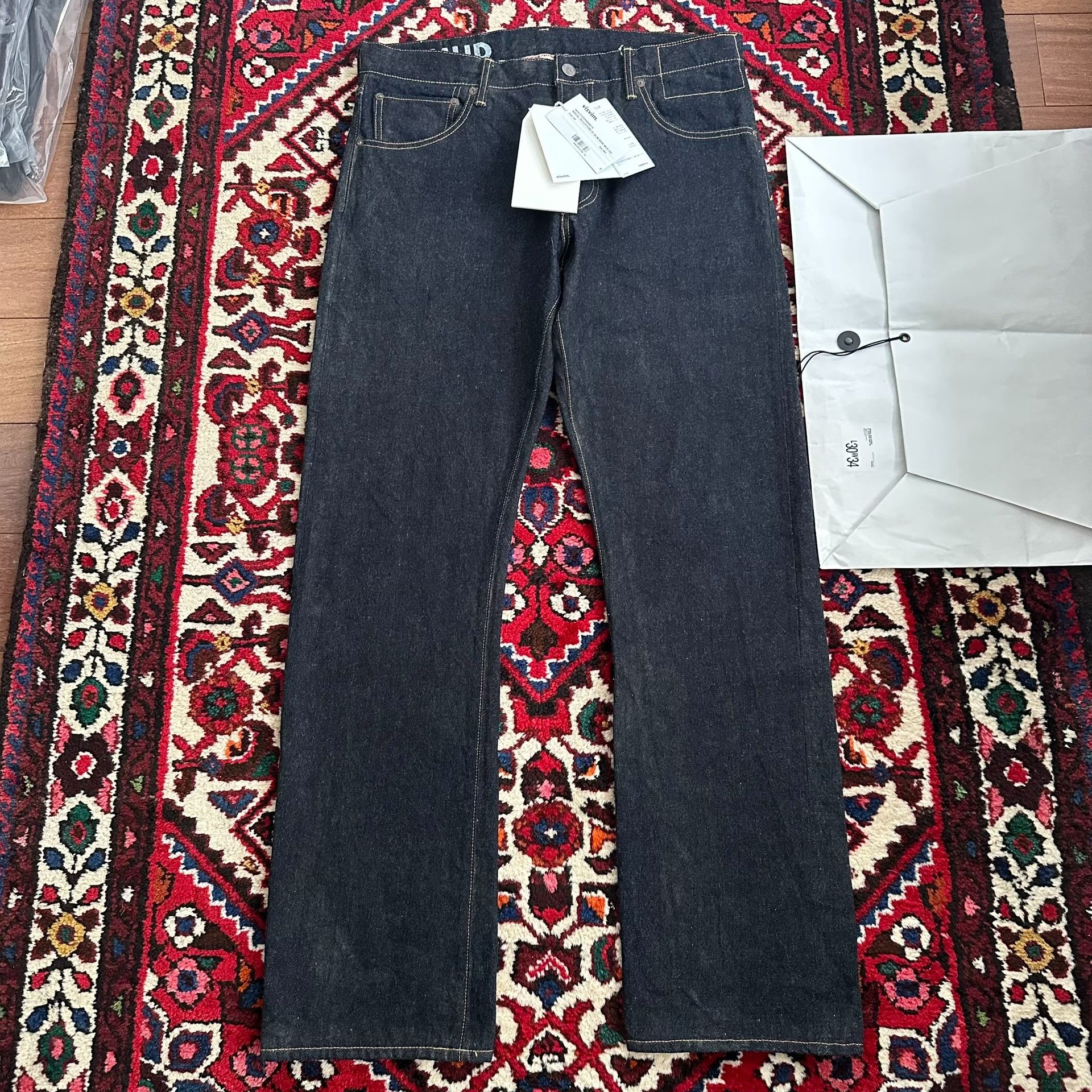 Visvim visvim mud-dyed denim pants w34l30 Size US 34 / EU 50 - 2 Thumbnail