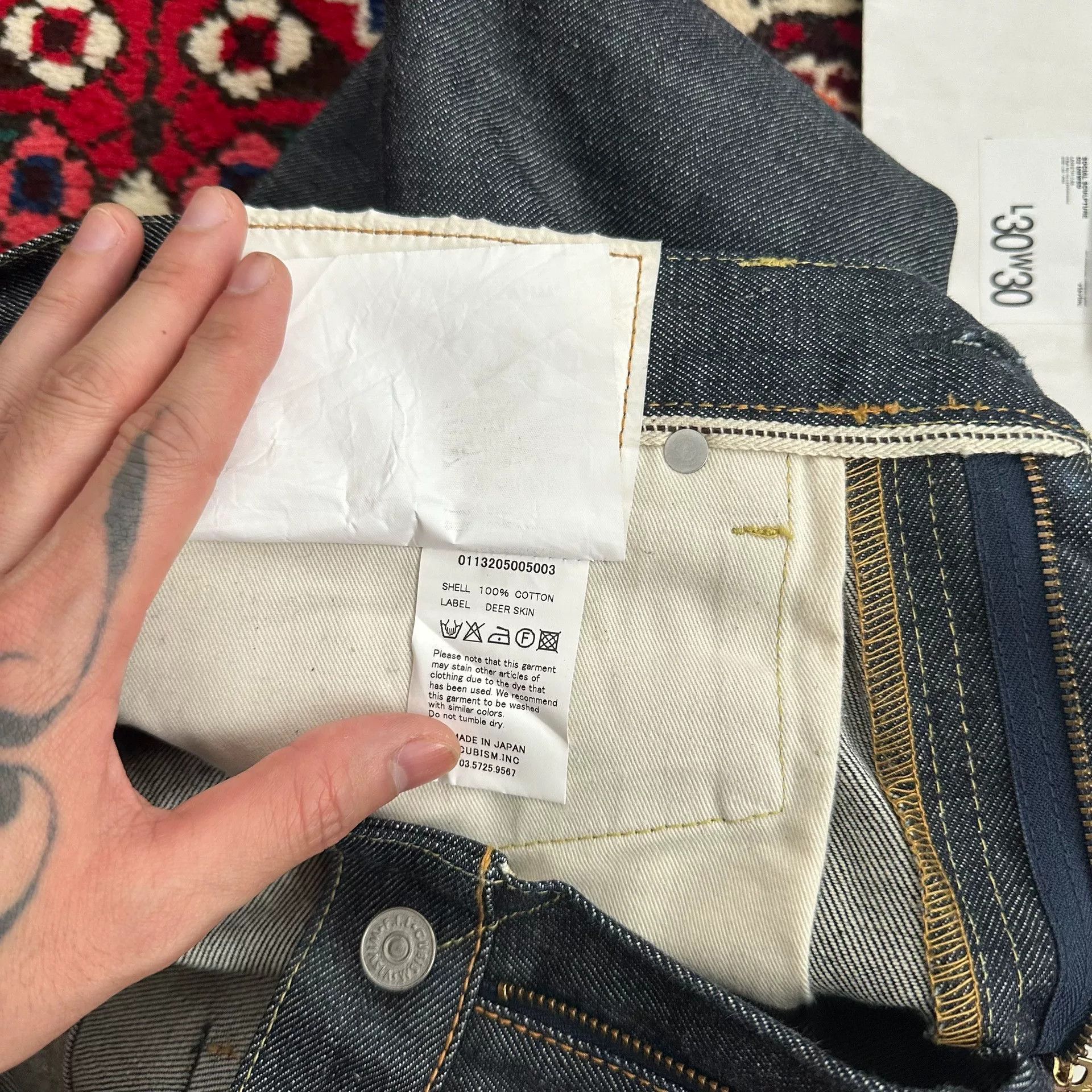 Visvim visvim nw denim w30l30 Size US 30 / EU 46 - 7 Thumbnail