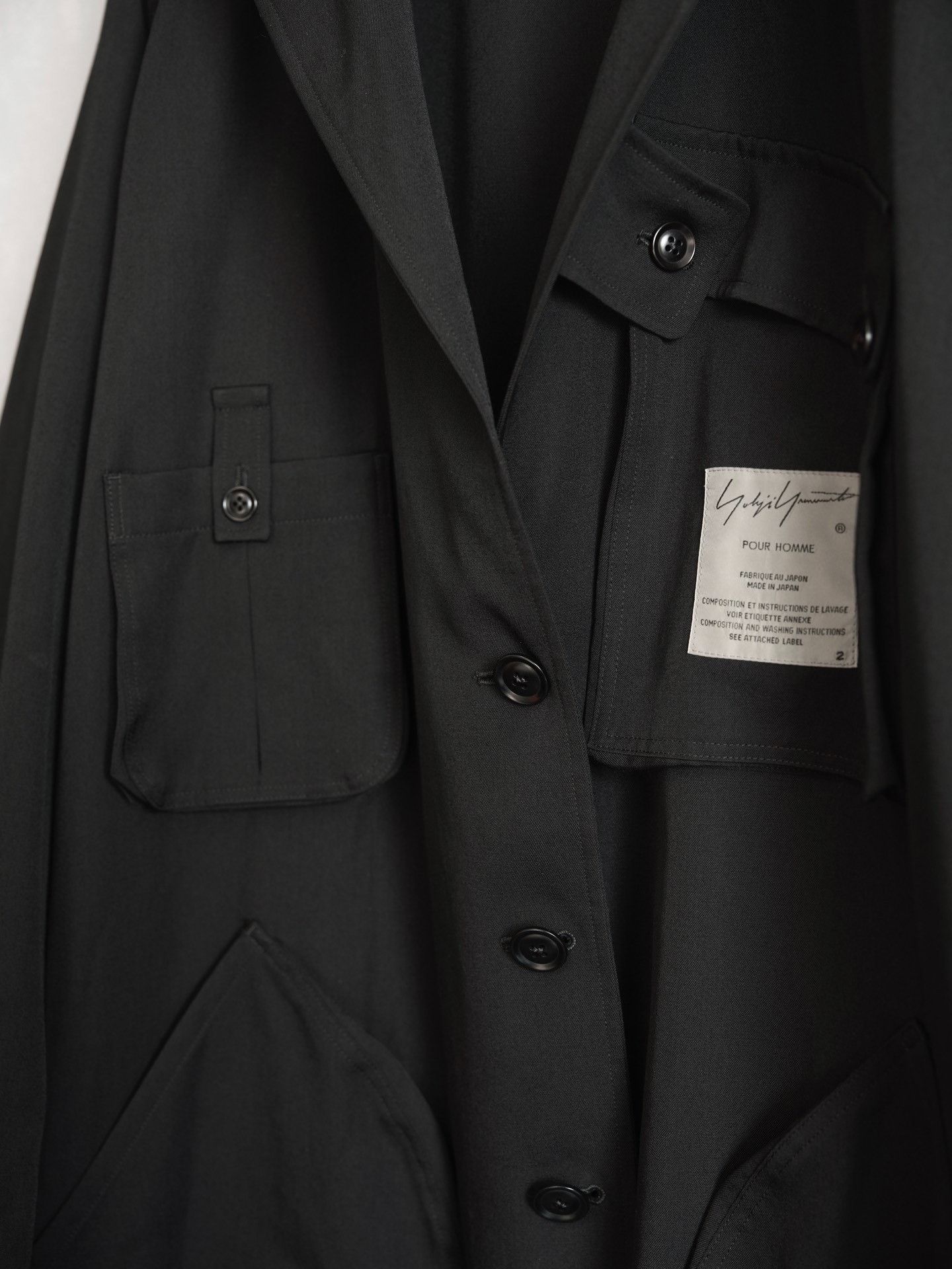 Yohji Yamamoto yohji yamamoto double-sided long coat Size US M / EU 48-50 / 2 - 3 Thumbnail