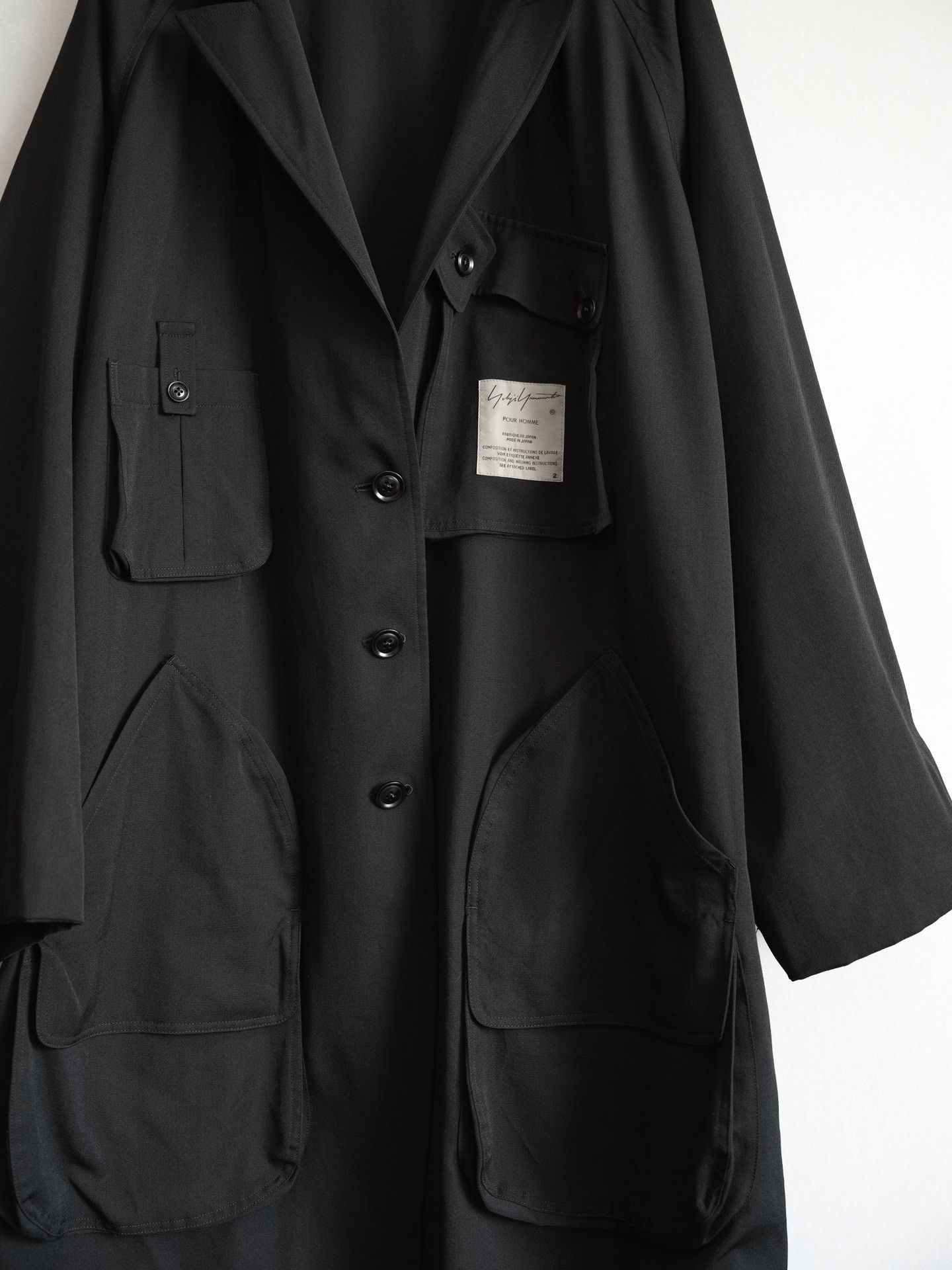 Yohji Yamamoto yohji yamamoto double-sided long coat Size US M / EU 48-50 / 2 - 2 Thumbnail