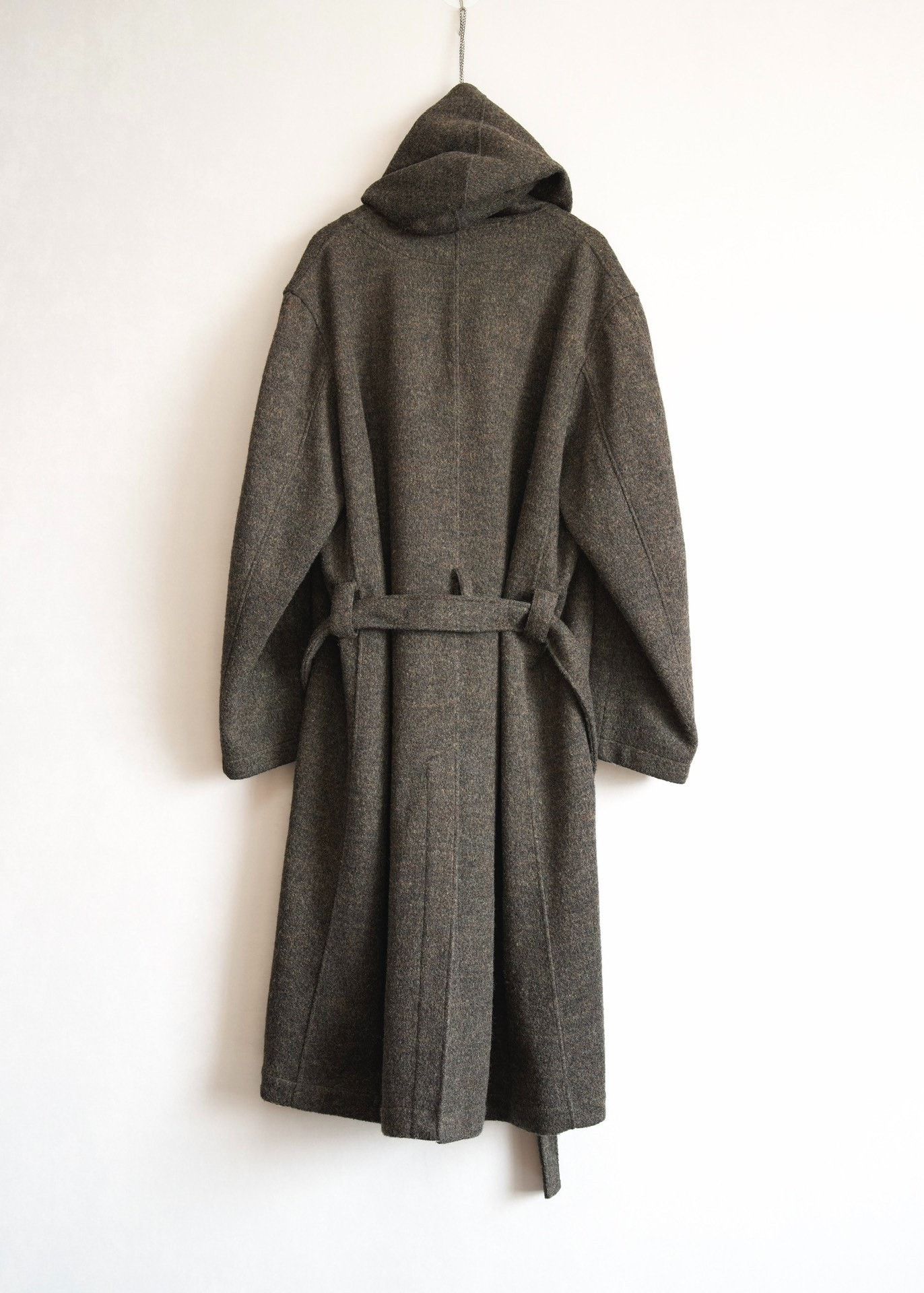 Yohji Yamamoto yohji yamamoto hooded oversized coat Size US L / EU 52-54 / 3 - 3 Thumbnail