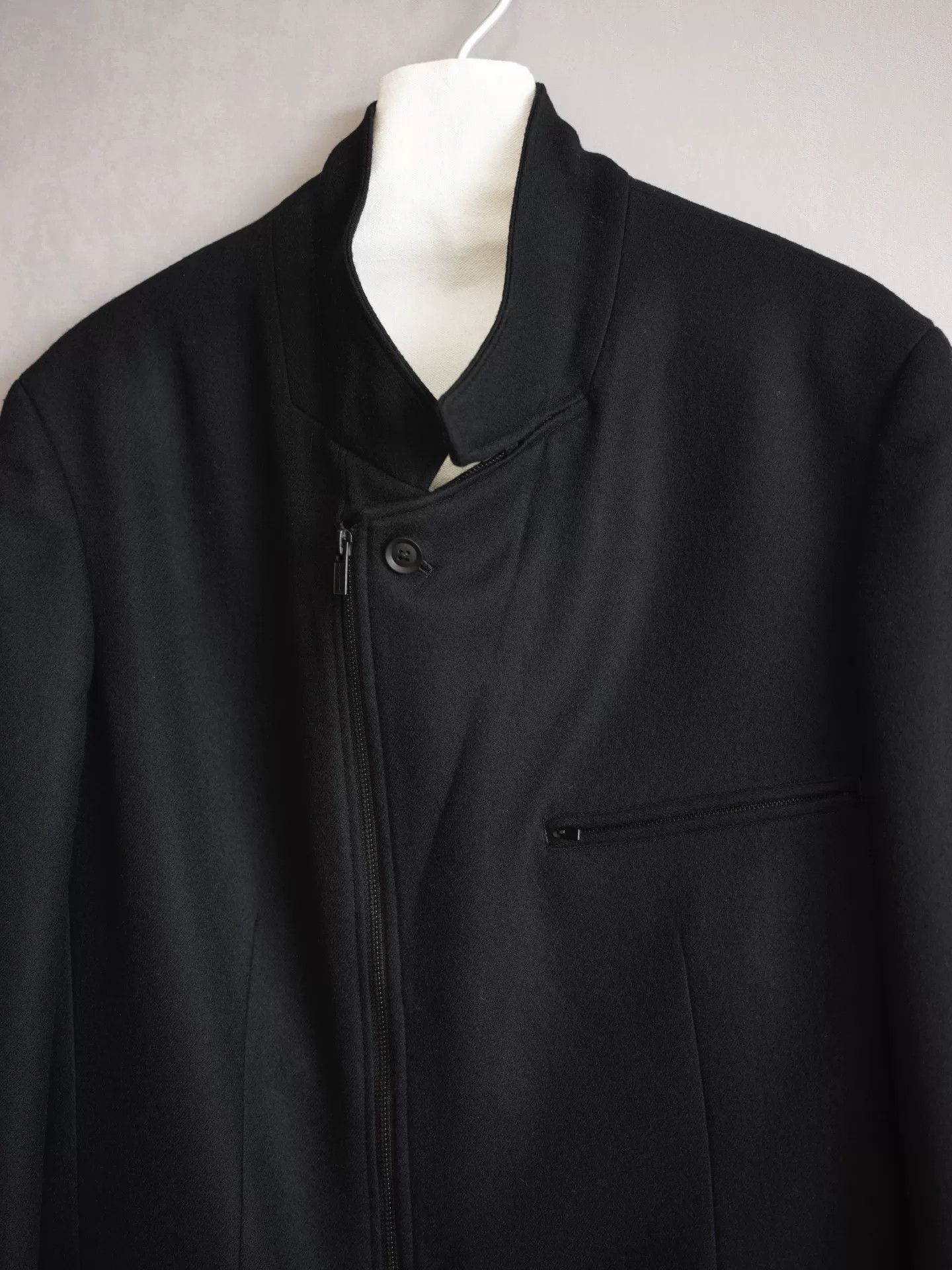 Yohji Yamamoto Yohji Yamamoto Flannel Jacket for Fall 2023 Size US M / EU 48-50 / 2 - 6 Thumbnail