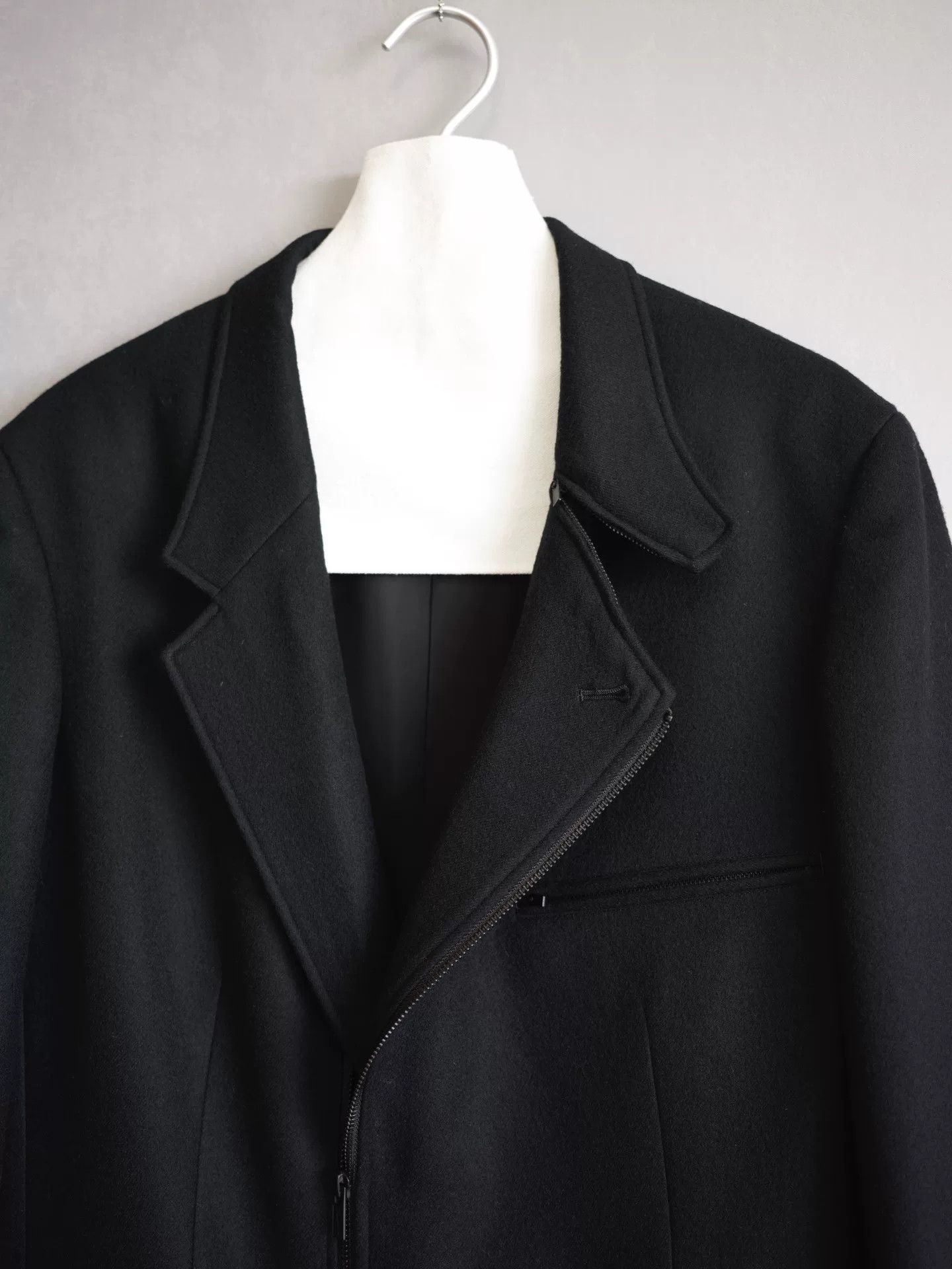 Yohji Yamamoto Yohji Yamamoto Flannel Jacket for Fall 2023 Size US M / EU 48-50 / 2 - 7 Thumbnail