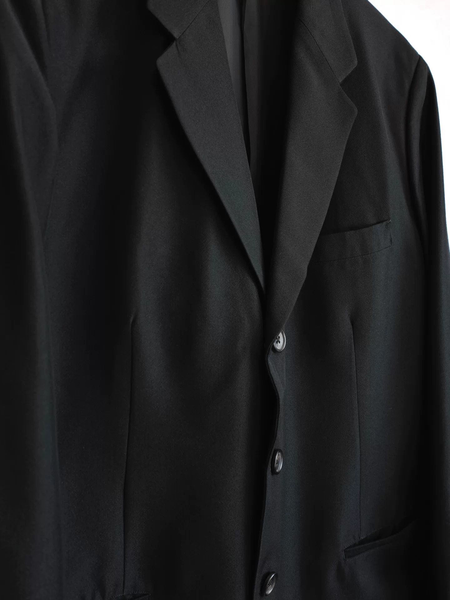 Yohji Yamamoto Yohji Yamamoto 97AW 3B Blended Suit Jacket Size US M / EU 48-50 / 2 - 4 Thumbnail