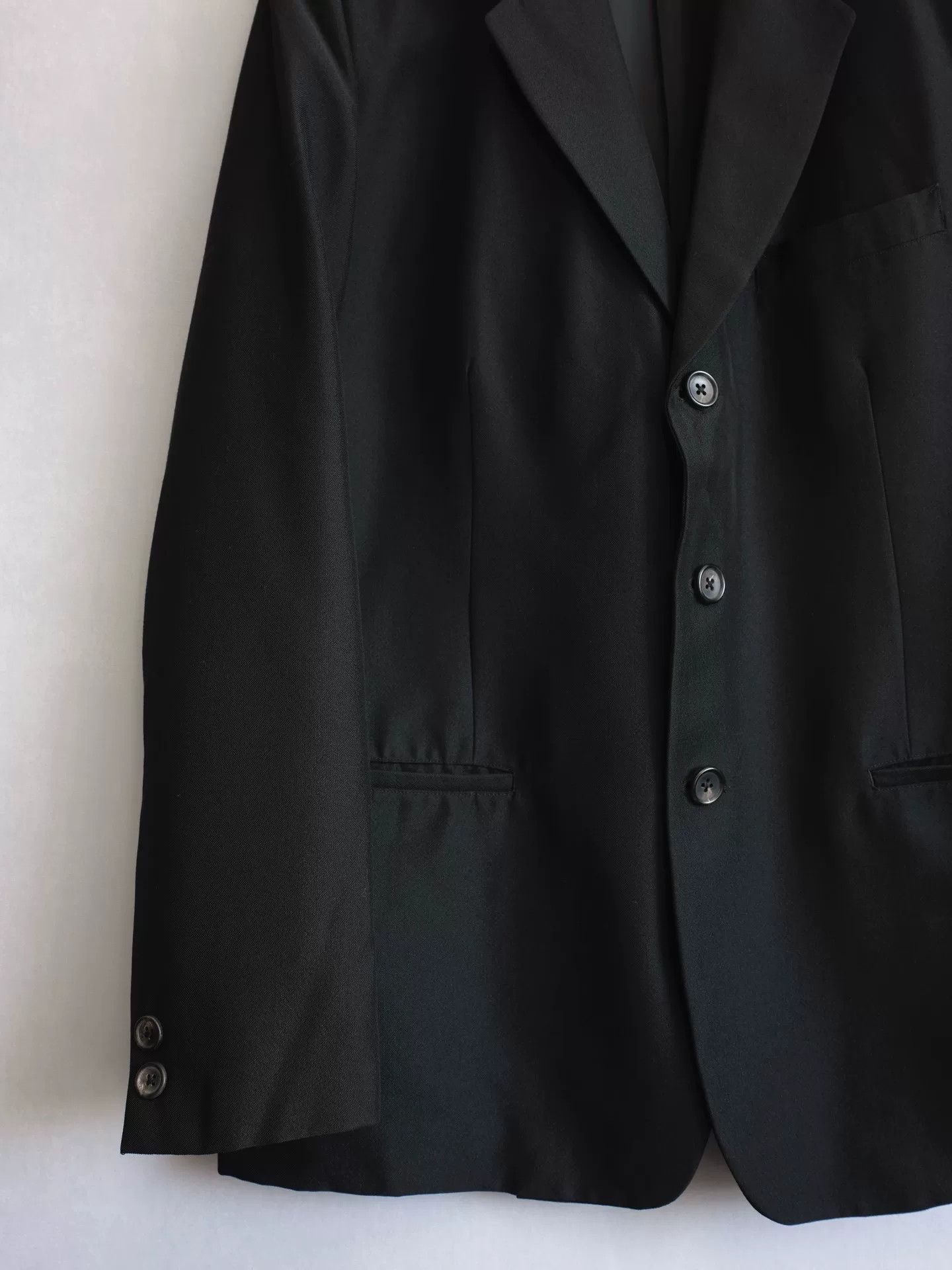 Yohji Yamamoto Yohji Yamamoto 97AW 3B Blended Suit Jacket Size US M / EU 48-50 / 2 - 6 Thumbnail