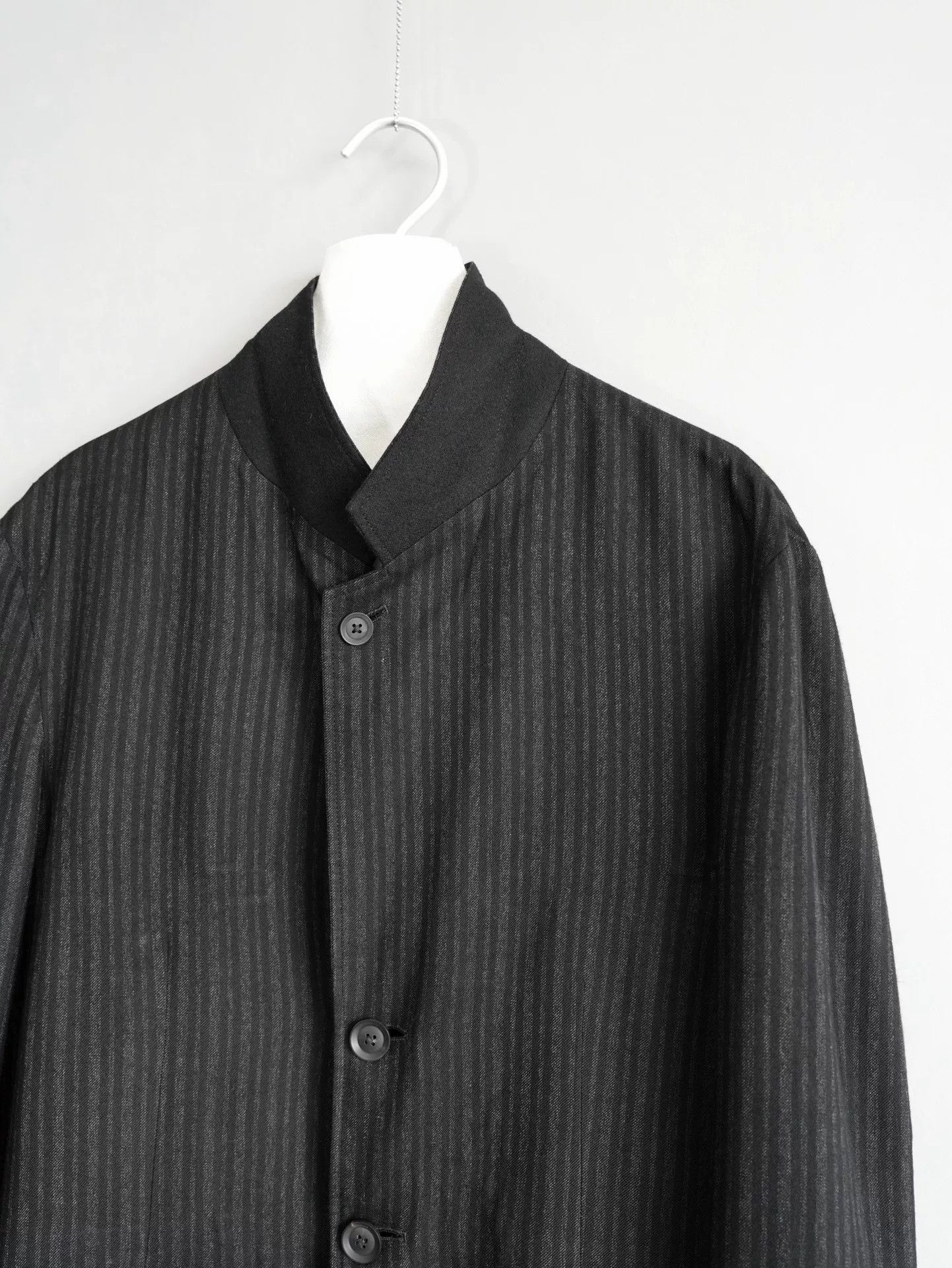 Yohji Yamamoto yohji yamamoto striped rayon jacket Size US M / EU 48-50 / 2 - 4 Thumbnail