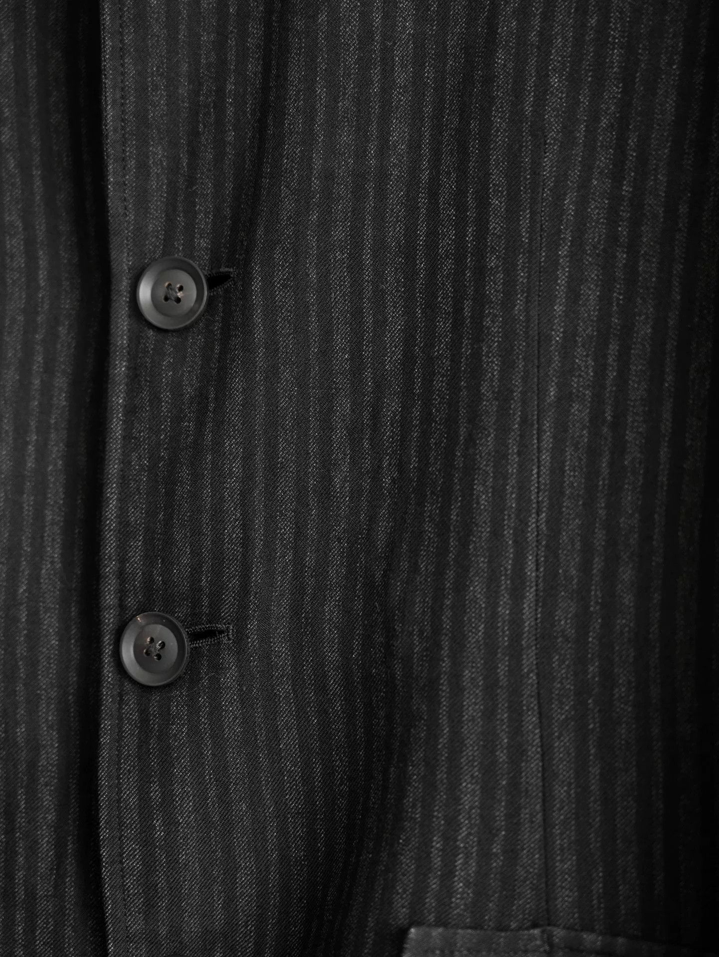 Yohji Yamamoto yohji yamamoto striped rayon jacket Size US M / EU 48-50 / 2 - 7 Thumbnail