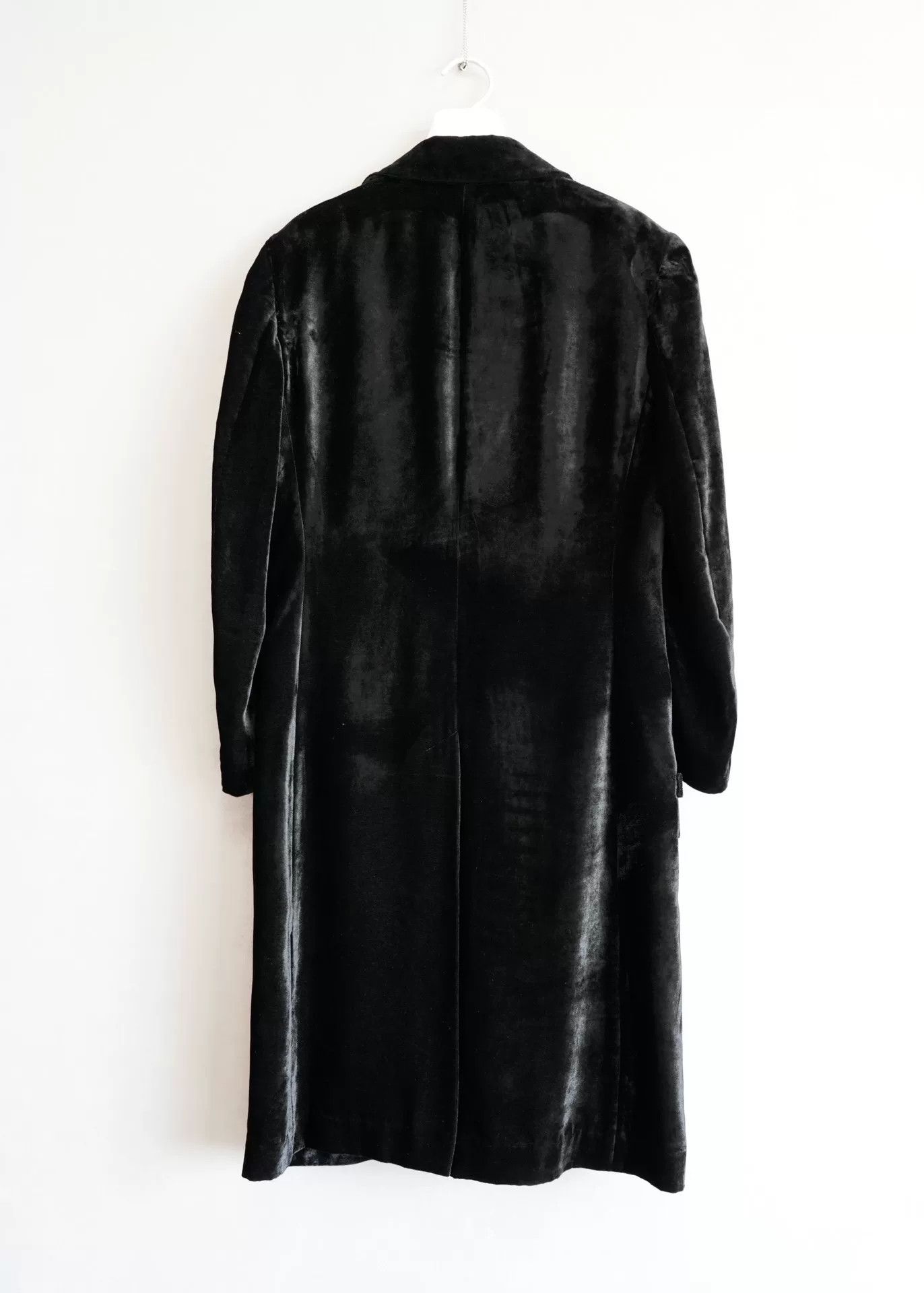 Yohji Yamamoto yohji yamamoto black velvet dr.jkt coat Size US L / EU 52-54 / 3 - 3 Thumbnail