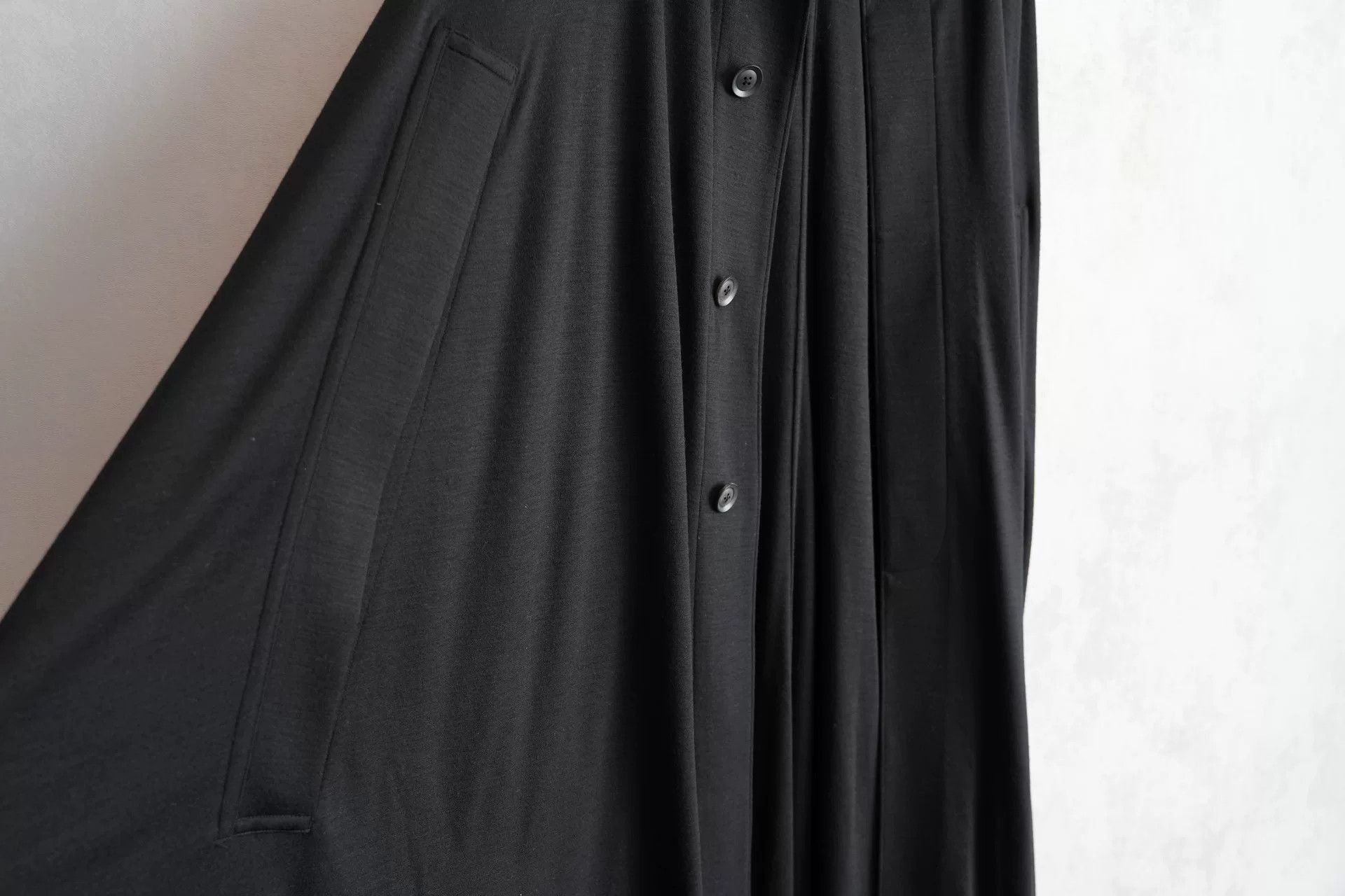 Yohji Yamamoto black wool cape coat by Yohji Yamamoto Size US L / EU 52-54 / 3 - 6 Thumbnail