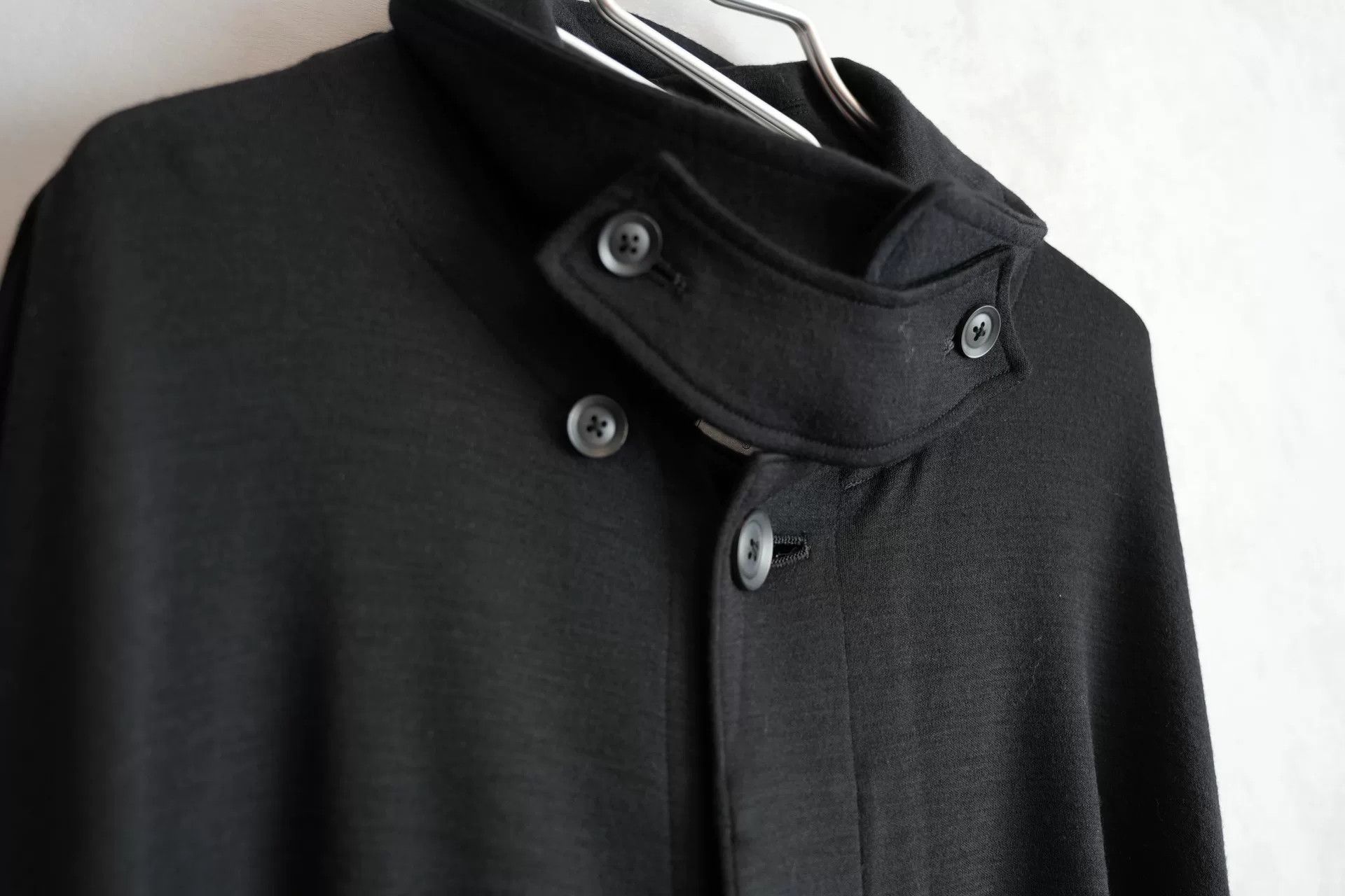 Yohji Yamamoto black wool cape coat by Yohji Yamamoto Size US L / EU 52-54 / 3 - 5 Thumbnail
