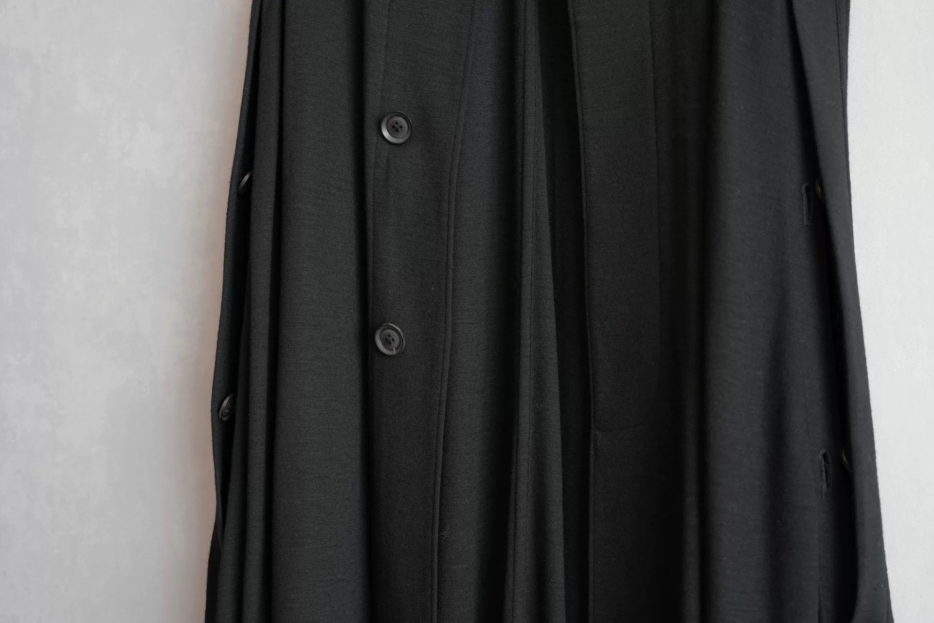 Yohji Yamamoto black wool cape coat by Yohji Yamamoto Size US L / EU 52-54 / 3 - 7 Thumbnail