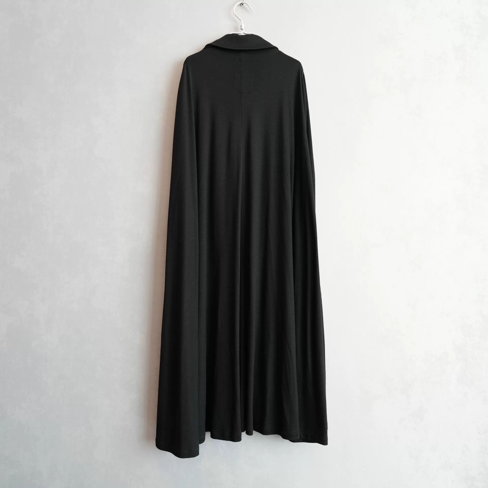 Yohji Yamamoto black wool cape coat by Yohji Yamamoto Size US L / EU 52-54 / 3 - 4 Thumbnail