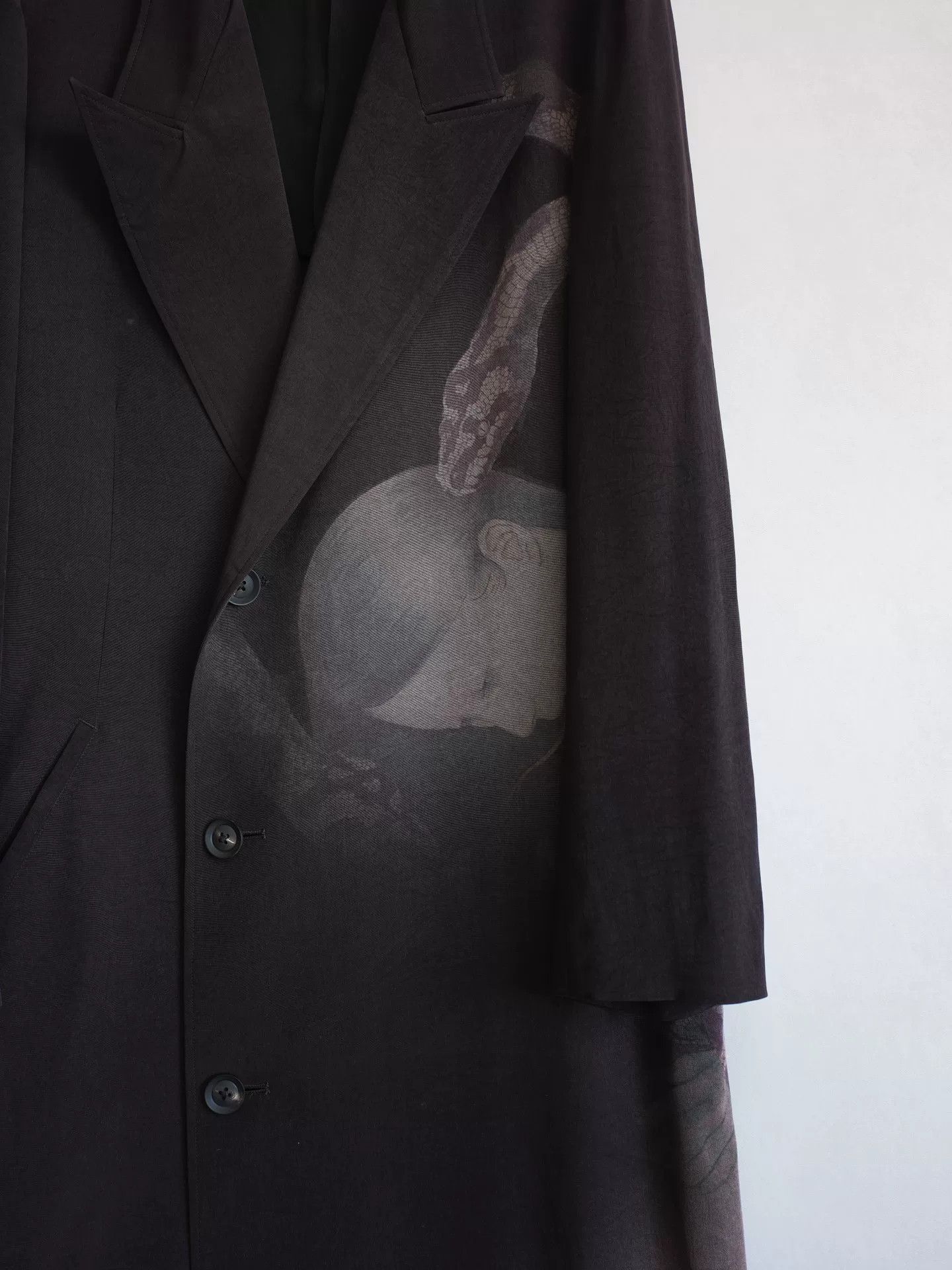 Yohji Yamamoto Yohji Yamamoto Double Breasted Coat Size S / US 4 / IT 40 - 3 Thumbnail