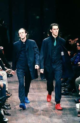 Yohji Yamamoto yohji yamamoto long green blue coat Size US M / EU 48-50 / 2 - 3 Thumbnail