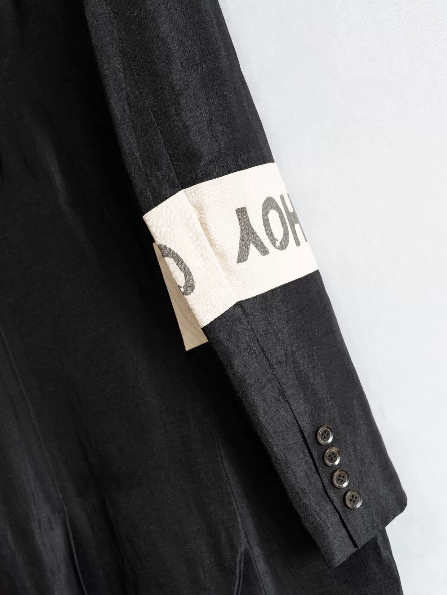Yohji Yamamoto yohji yamamoto bamboo fiber long coat Size US S / EU 44-46 / 1 - 7 Thumbnail